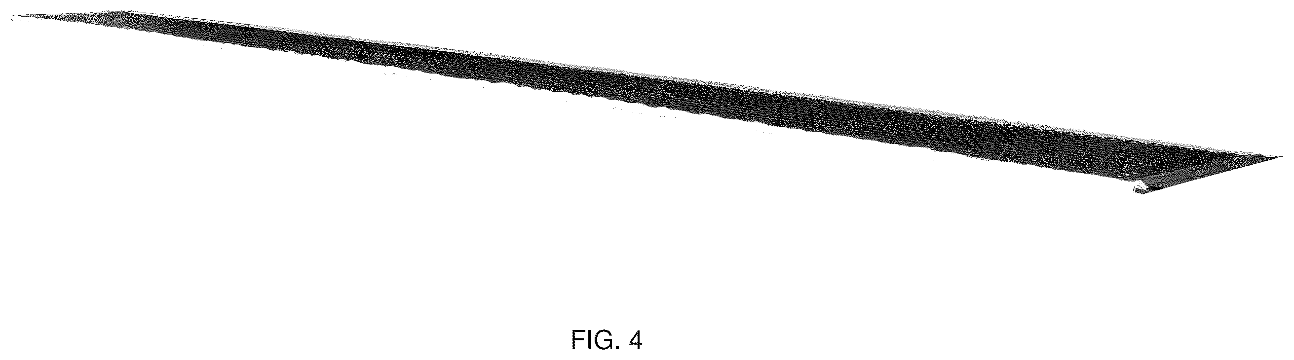 Patent USD1008388 Figure 3 – Tennis table net