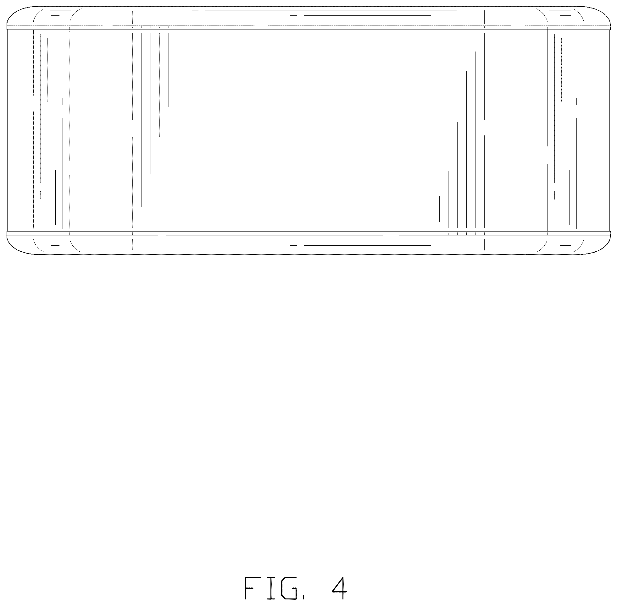 Patent USD1008398 Figure 4 – Square inflatable pool