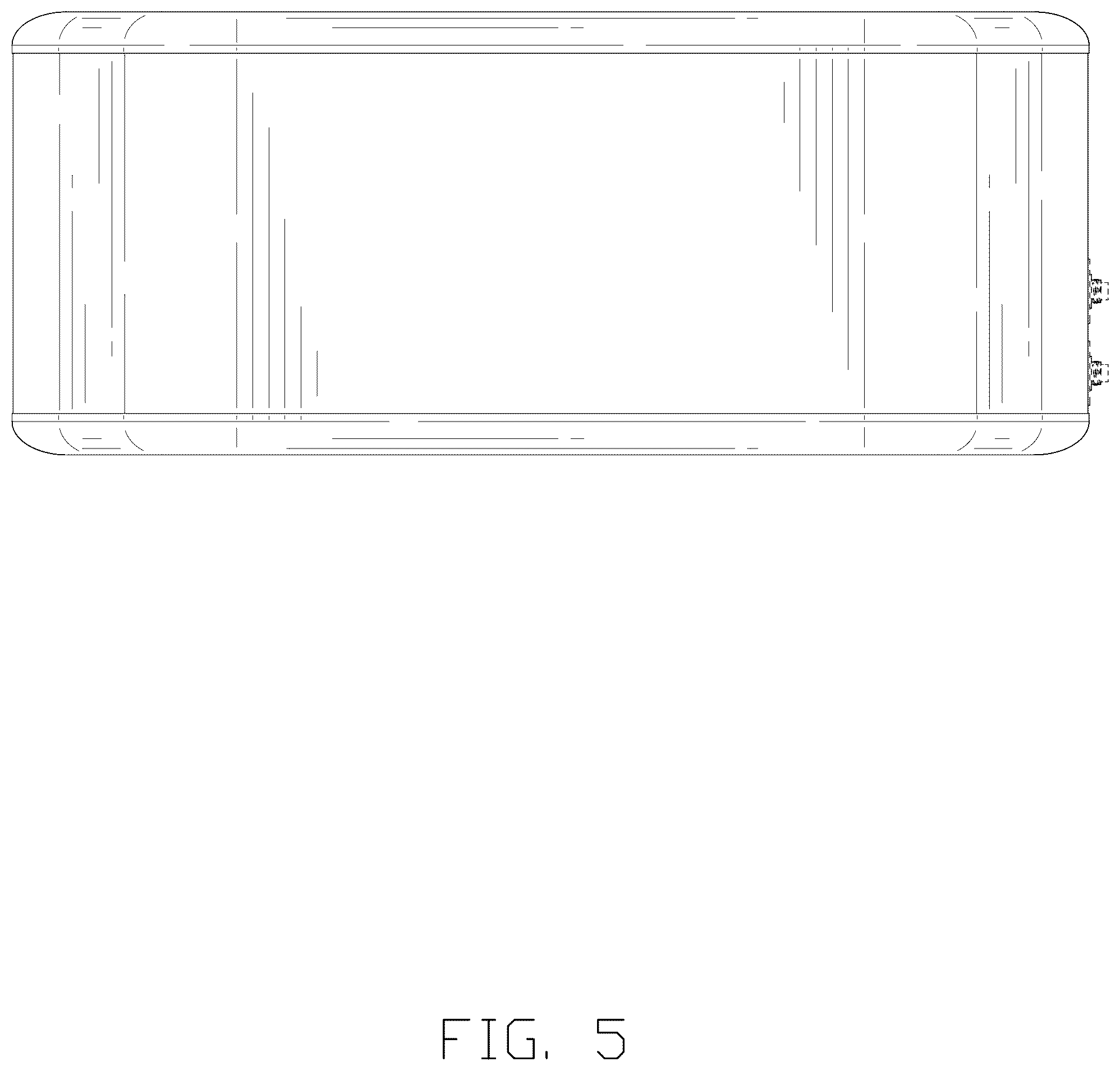 Patent USD1008398 Figure 5 – Square inflatable pool