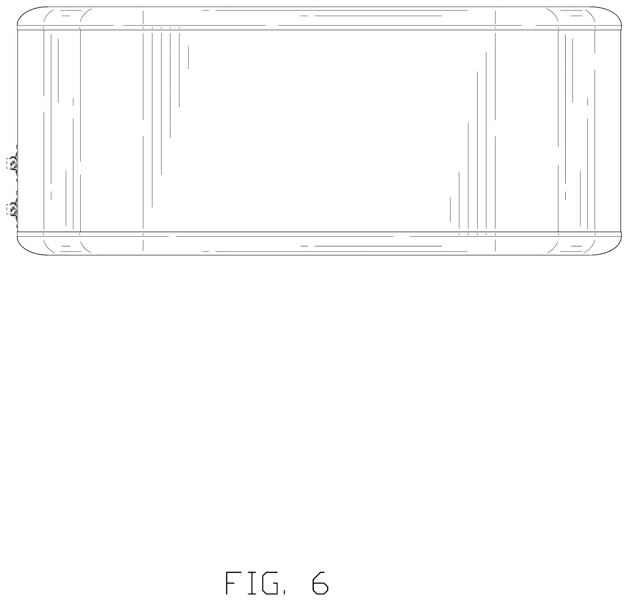 Patent USD1008398 Figure 6 – Square inflatable pool