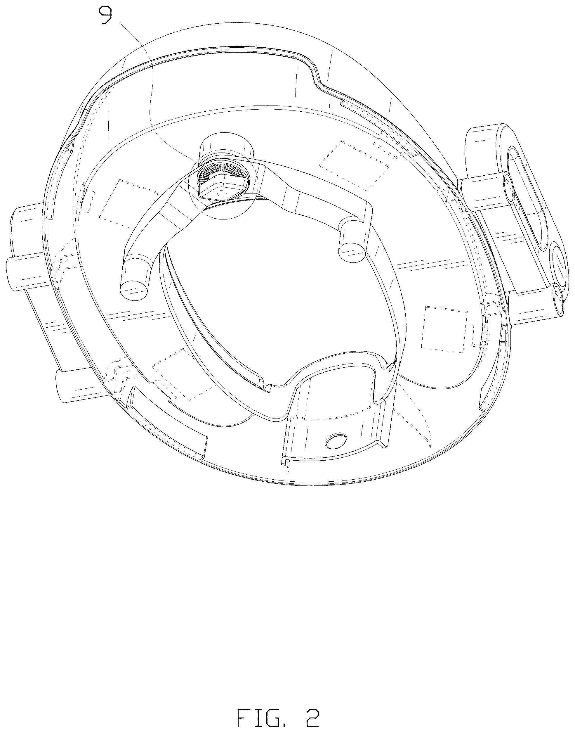Patent USD1008432 Figure 2 – Toilet seat