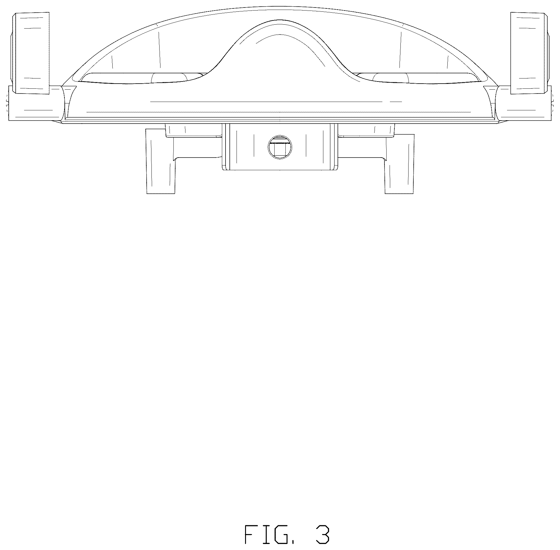Patent USD1008432 Figure 3 – Toilet seat