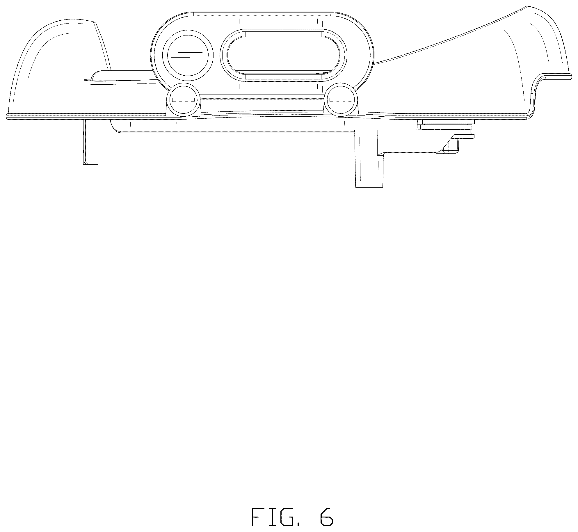 Patent USD1008432 Figure 6 – Toilet seat