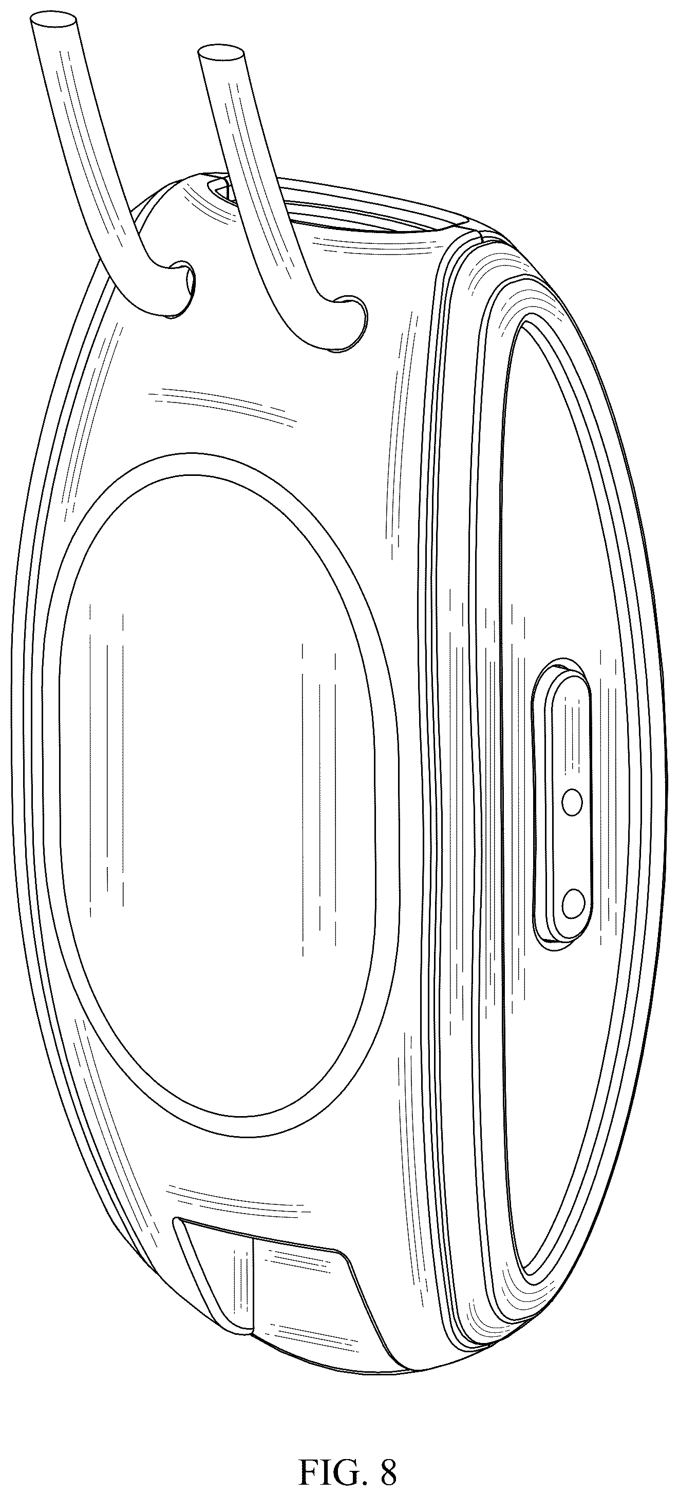 Patent USD1008441 Figure 8 – Personal portable air purifier