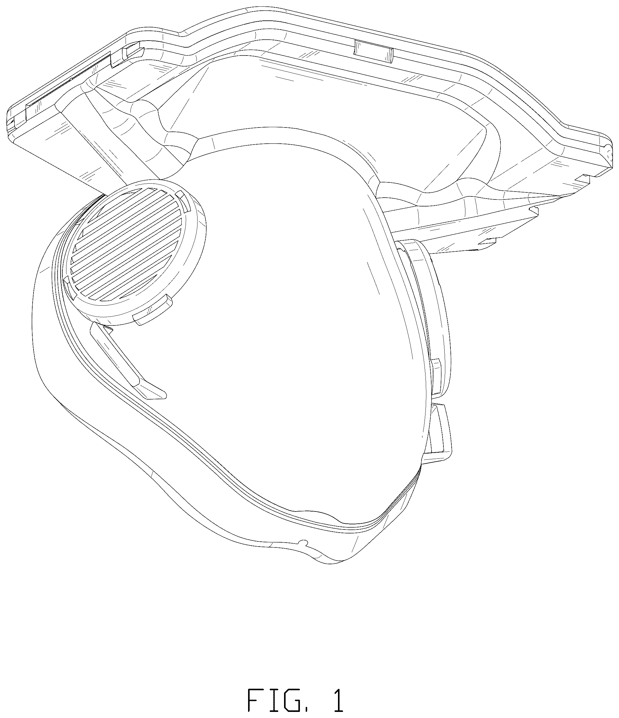 Patent USD1008450 Figure 1 – Mask