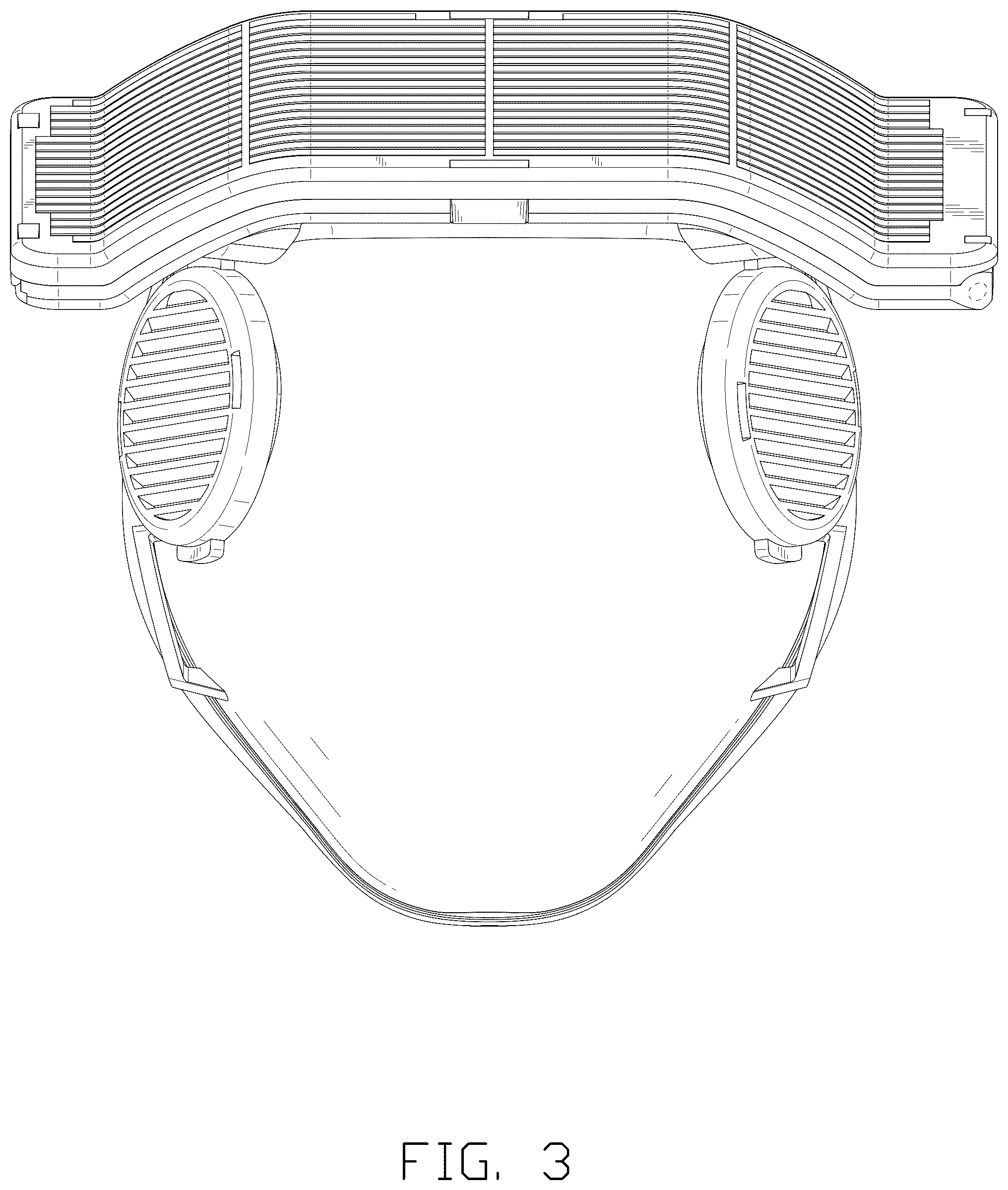 Patent USD1008450 Figure 3 – Mask