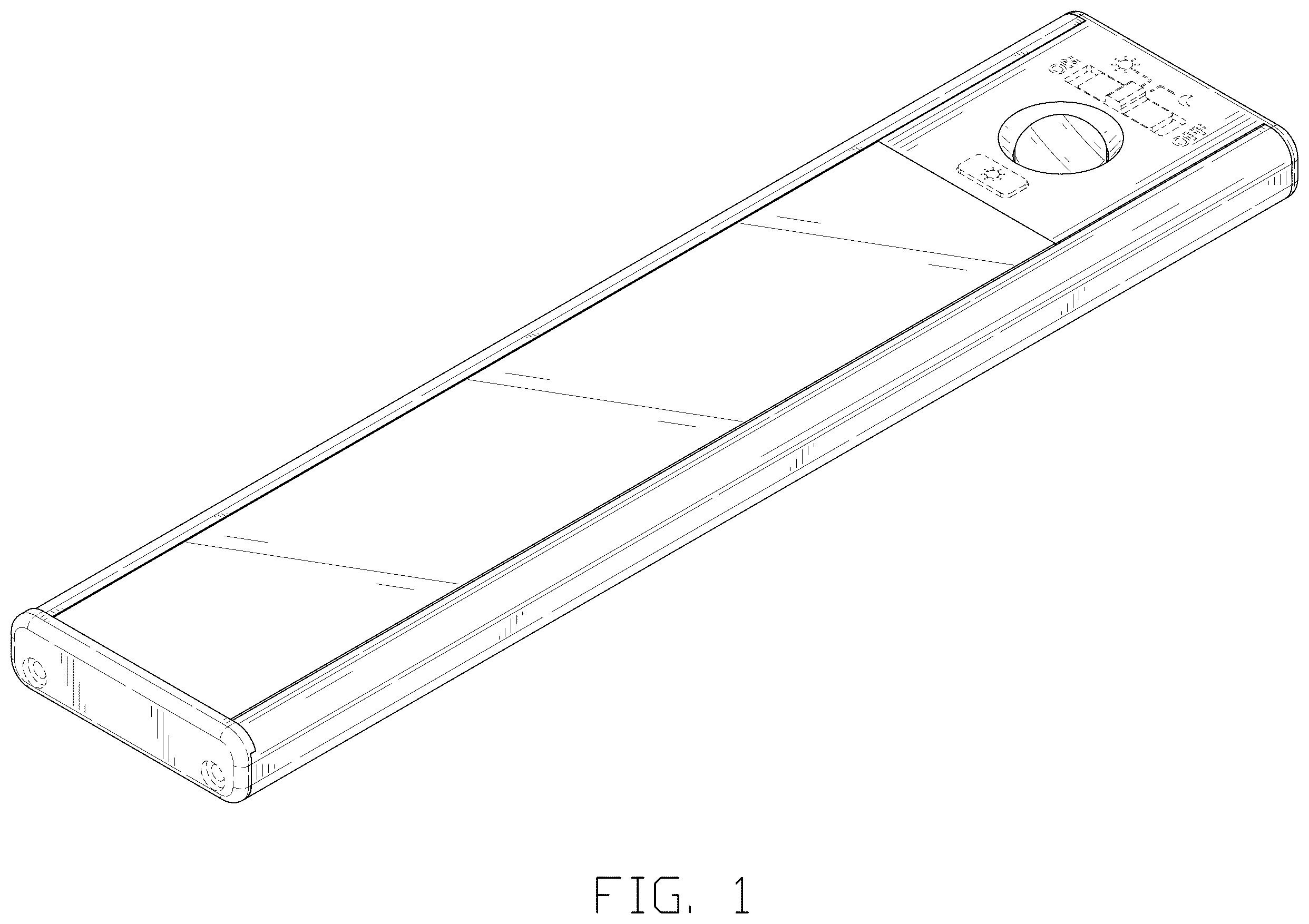 Patent USD1008517 Figure 1 – Cabinet light