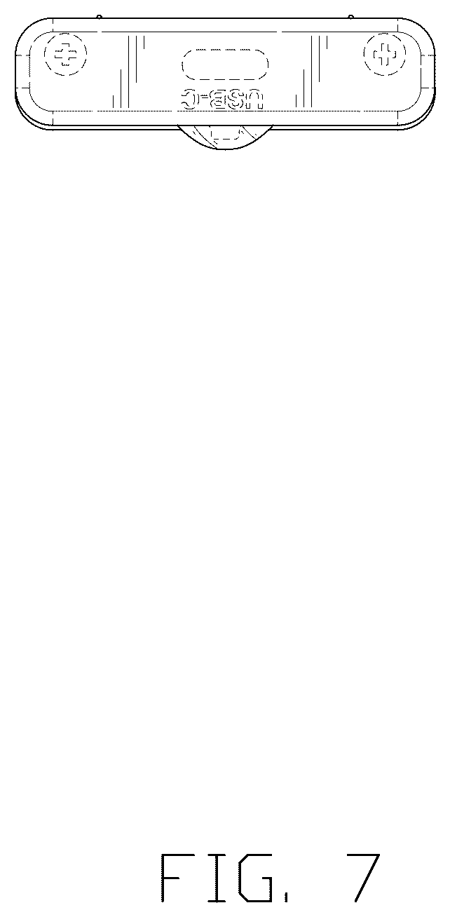 Patent USD1008517 Figure 7 – Cabinet light