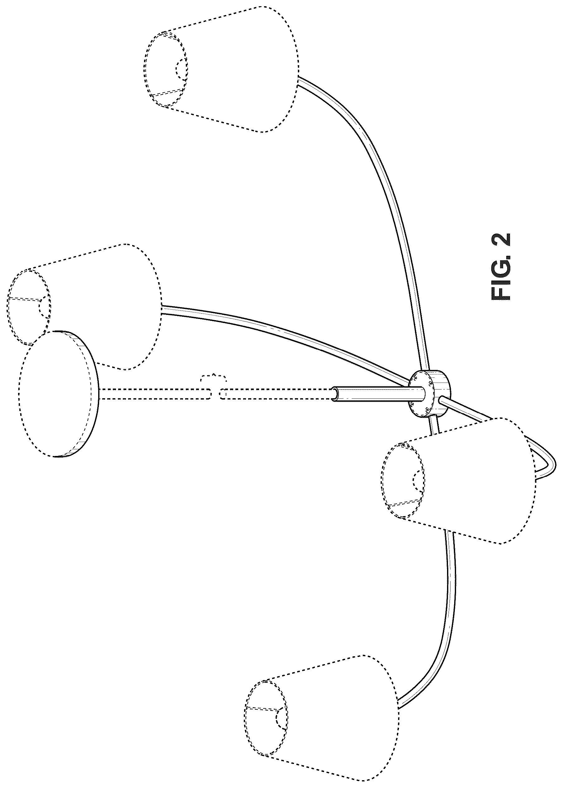 Patent USD1008537 Figure 2 – Lighting fixture
