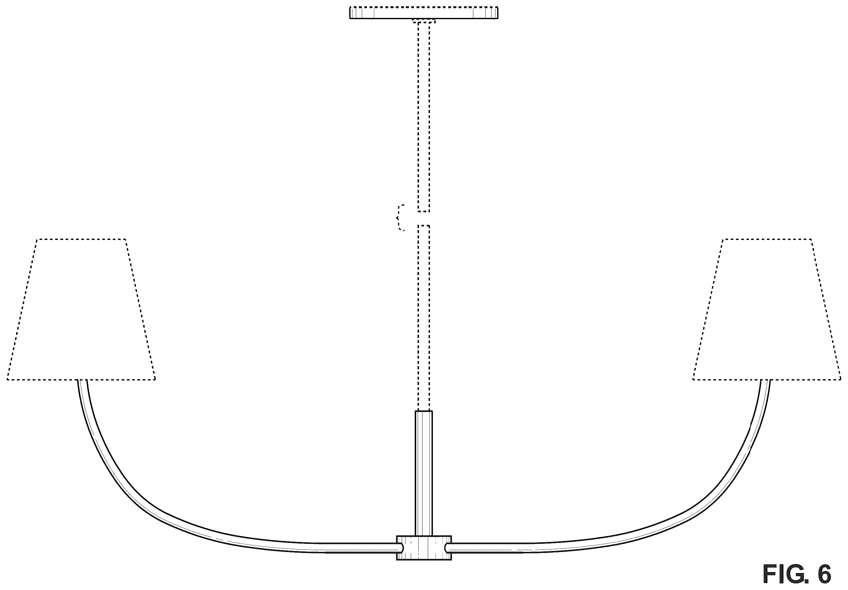 Patent USD1008537 Figure 6 – Lighting fixture