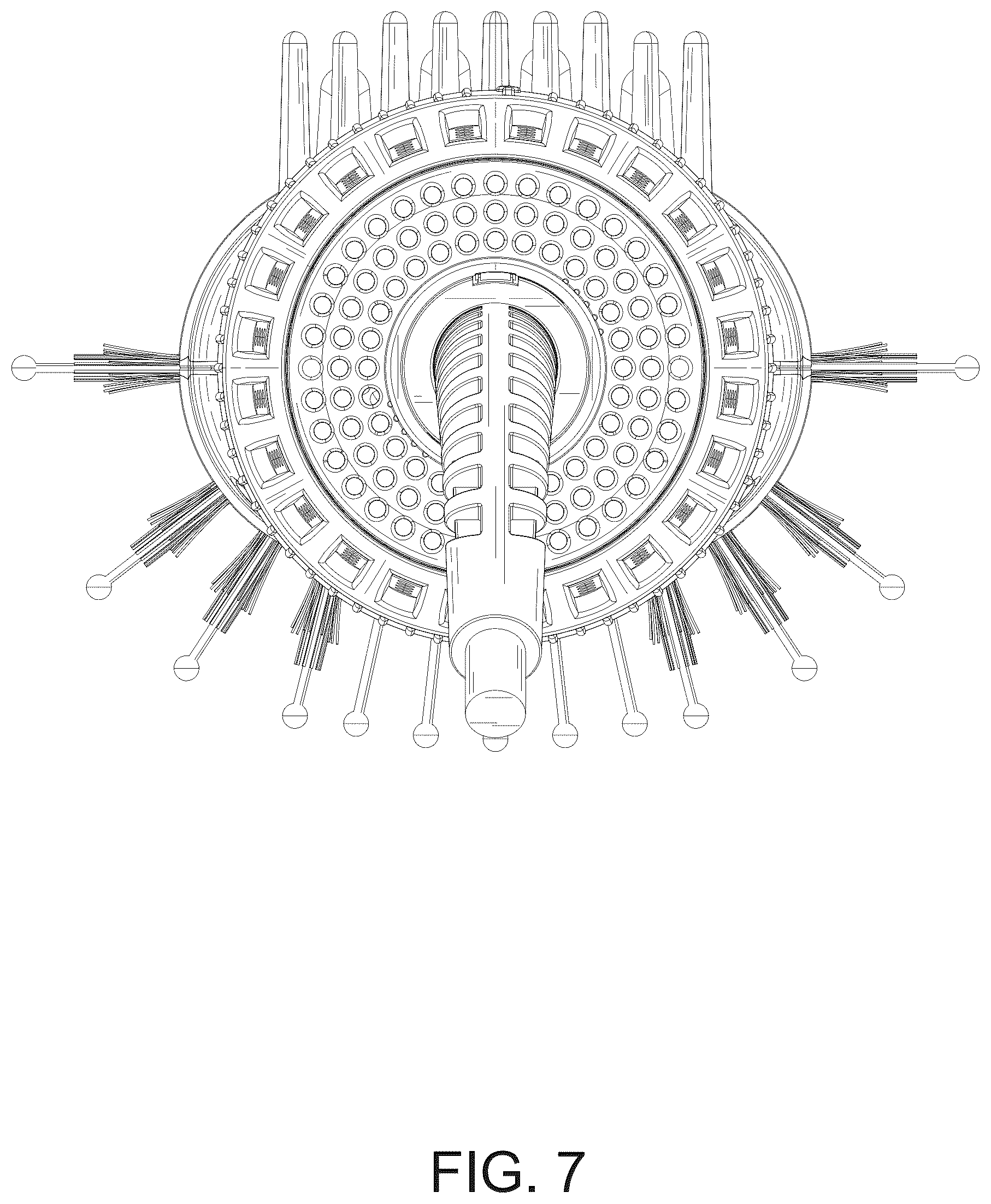 Patent USD1008550 Figure 7 – Hot air brush