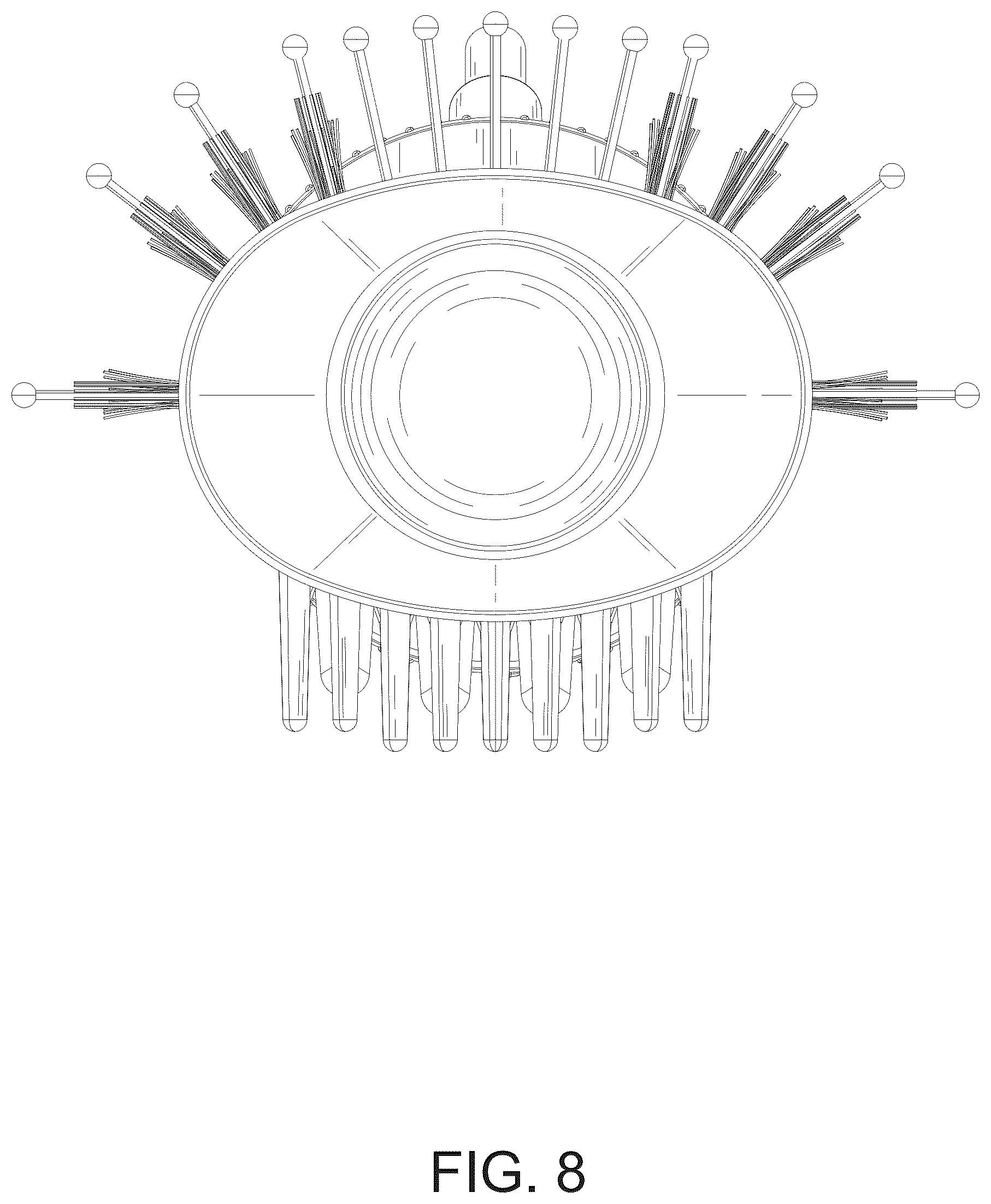 Patent USD1008550 Figure 8 – Hot air brush