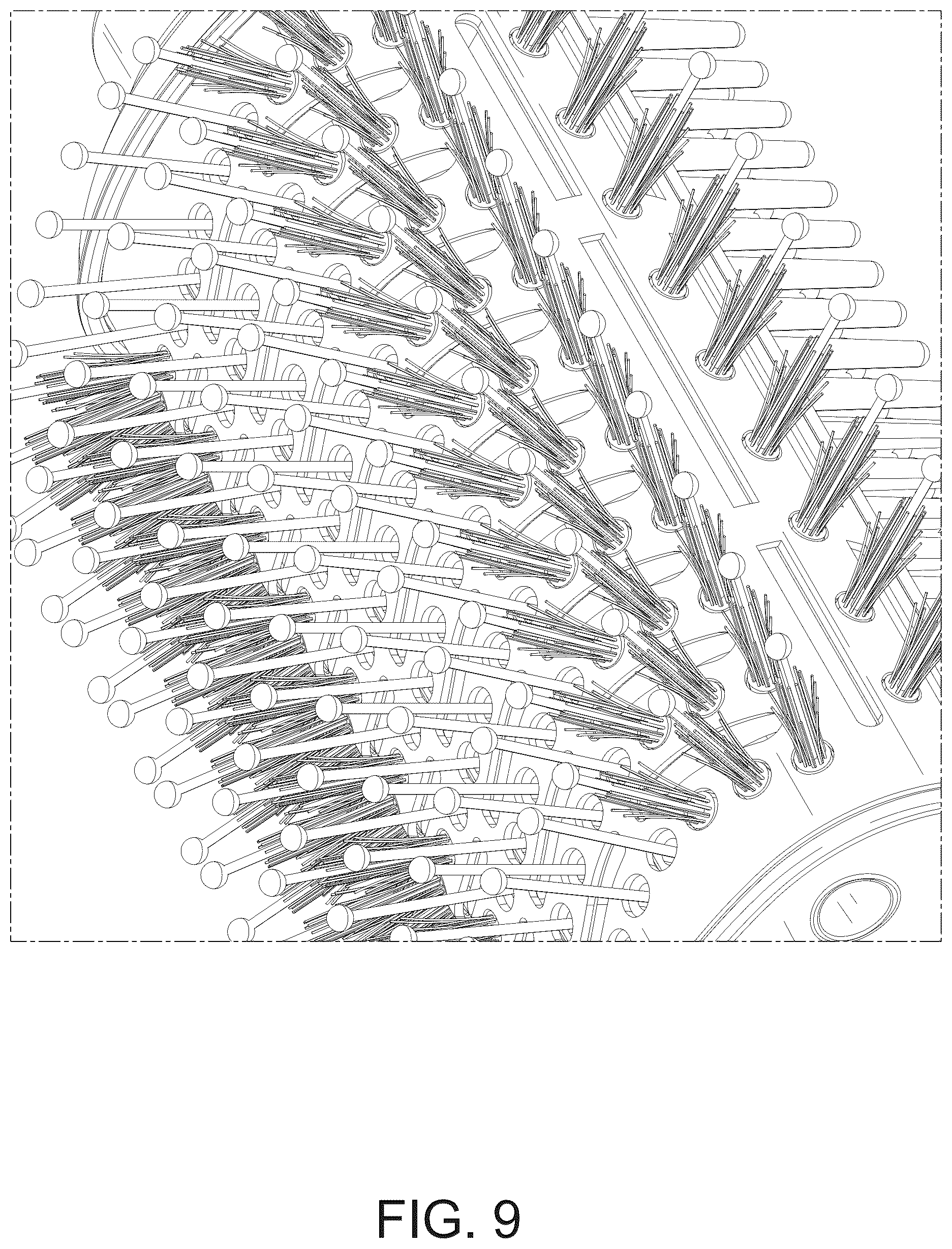 Patent USD1008550 Figure 9 – Hot air brush