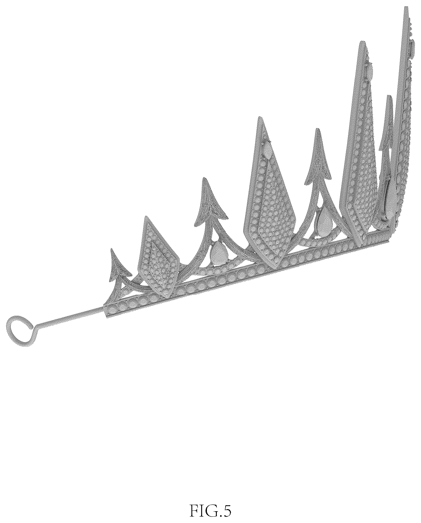 Patent USD1008553 Figure 5 – Crown