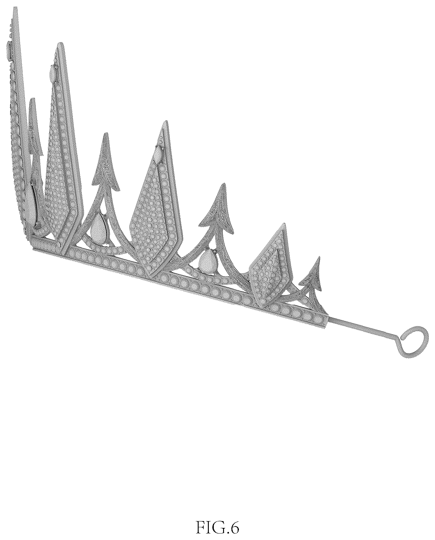 Patent USD1008553 Figure 6 – Crown