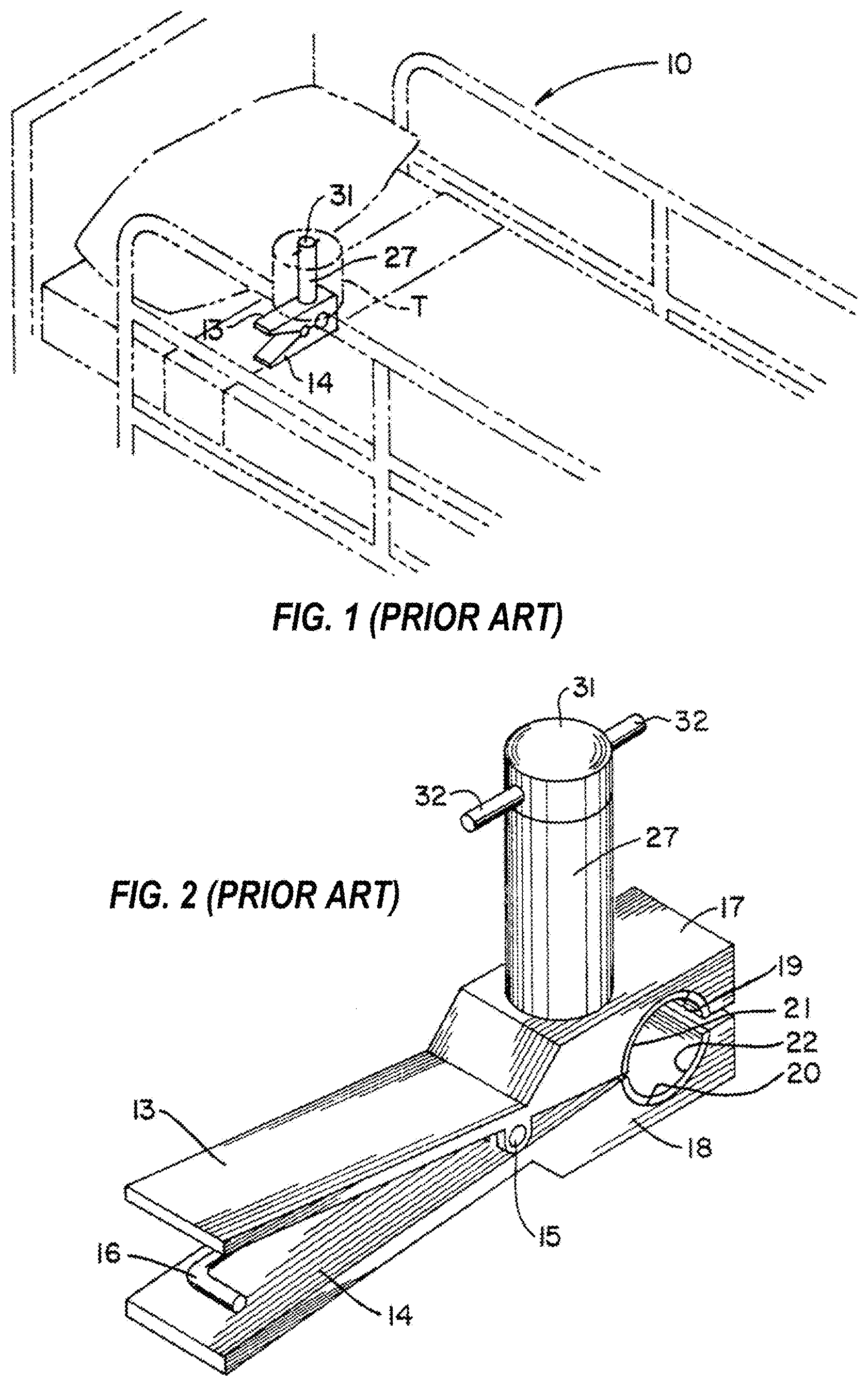Patent USRE049676 Figure 1 – System for facilitating wrapping and taping of articles with wrapping materials
