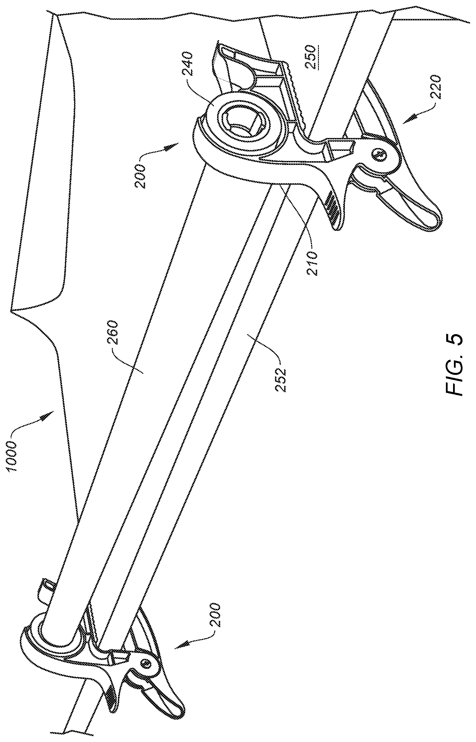 Patent USRE049676 Figure 3 – System for facilitating wrapping and taping of articles with wrapping materials