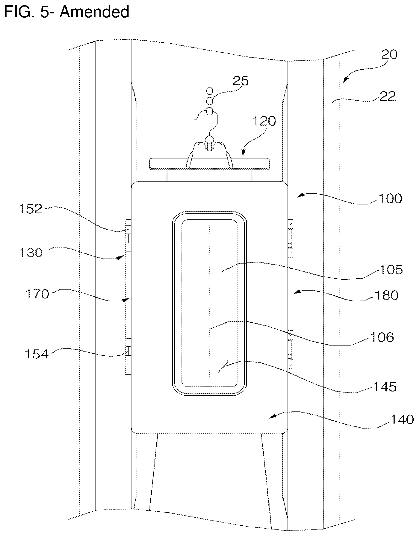 Patent USRE049678 Figure 4 – Clothes treatment apparatus