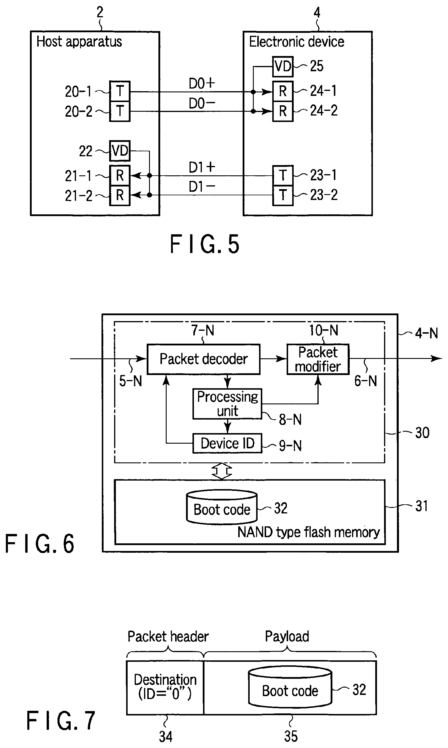 Patent USRE049682 Figure 4 – System, device, and method for initializing a plurality of electronic devices using a single packet