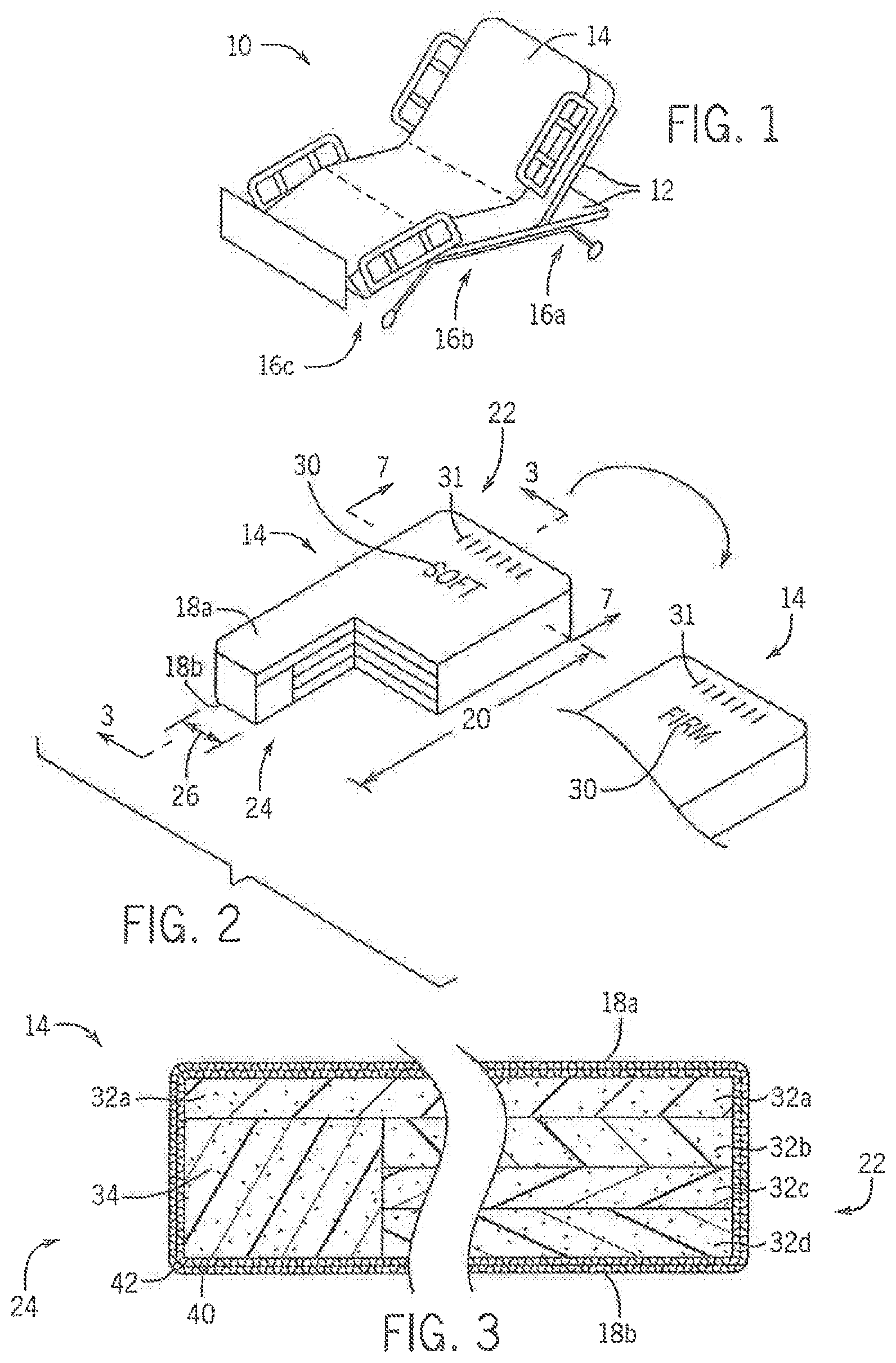 Patent USRE049685 — Medical mattress with firmness adjustment — Figure 1