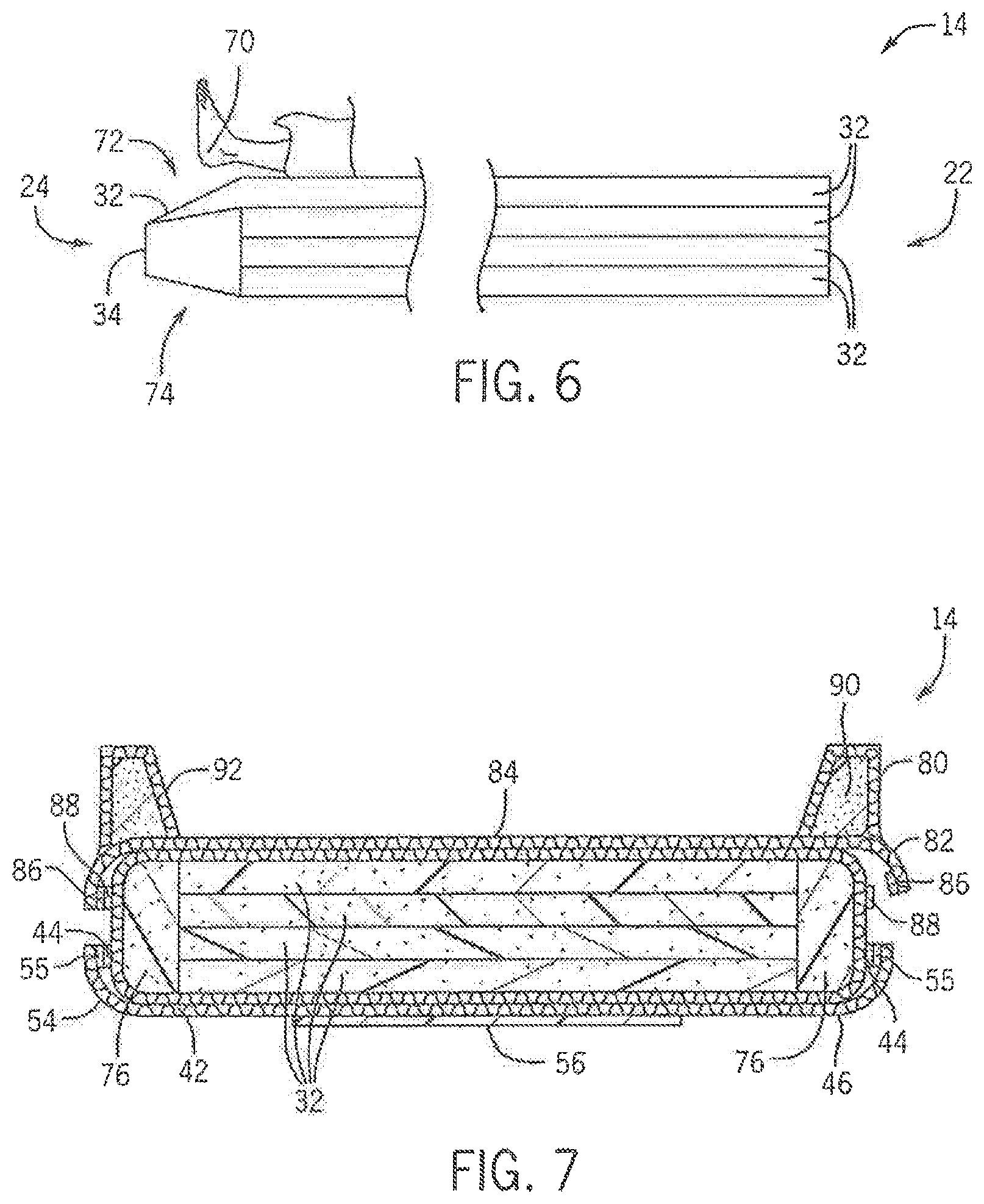 Patent USRE049685 Figure 3 – Medical mattress with firmness adjustment