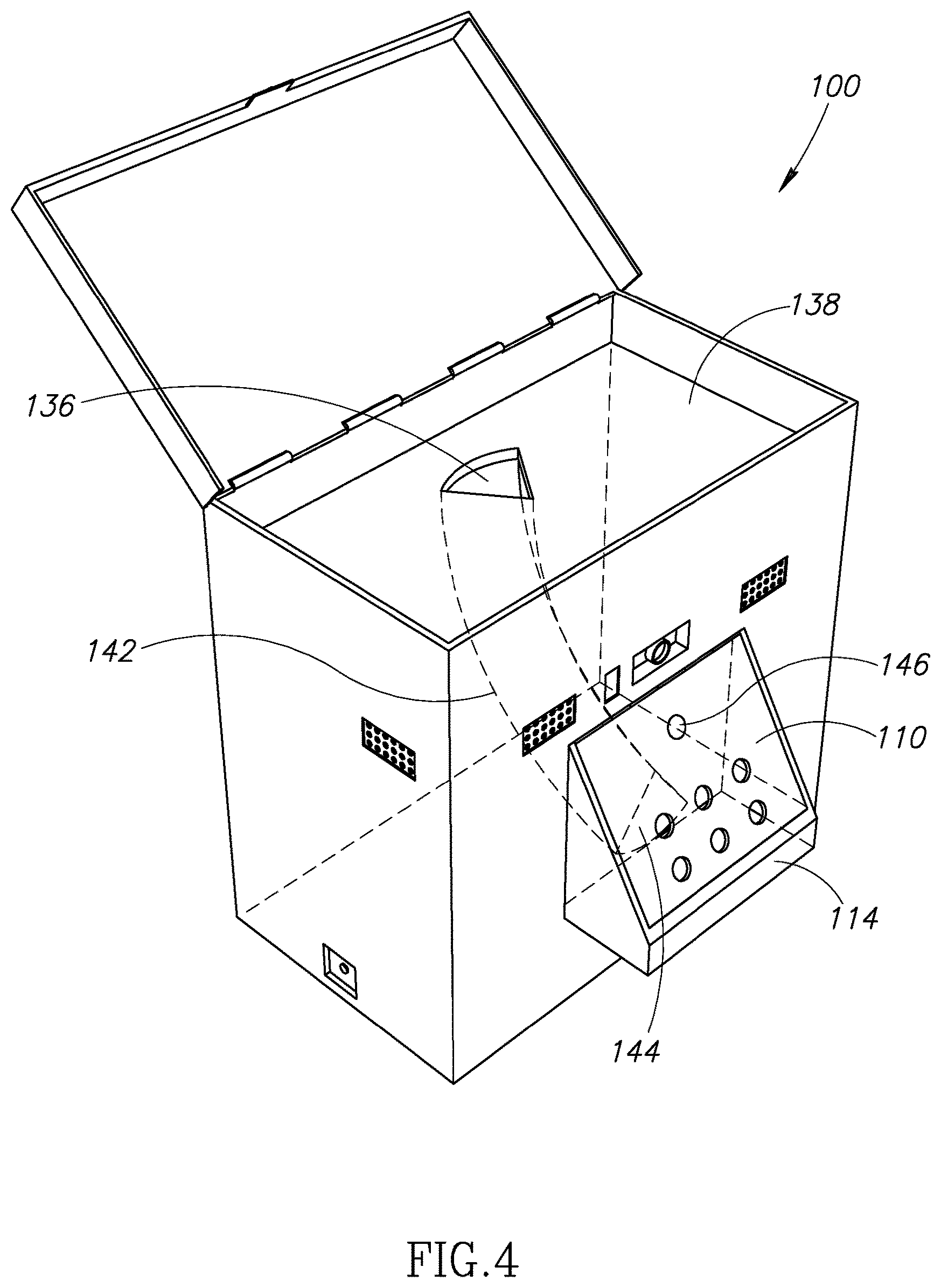 Patent USRE049696 Figure 4 – Internet canine communication device and method