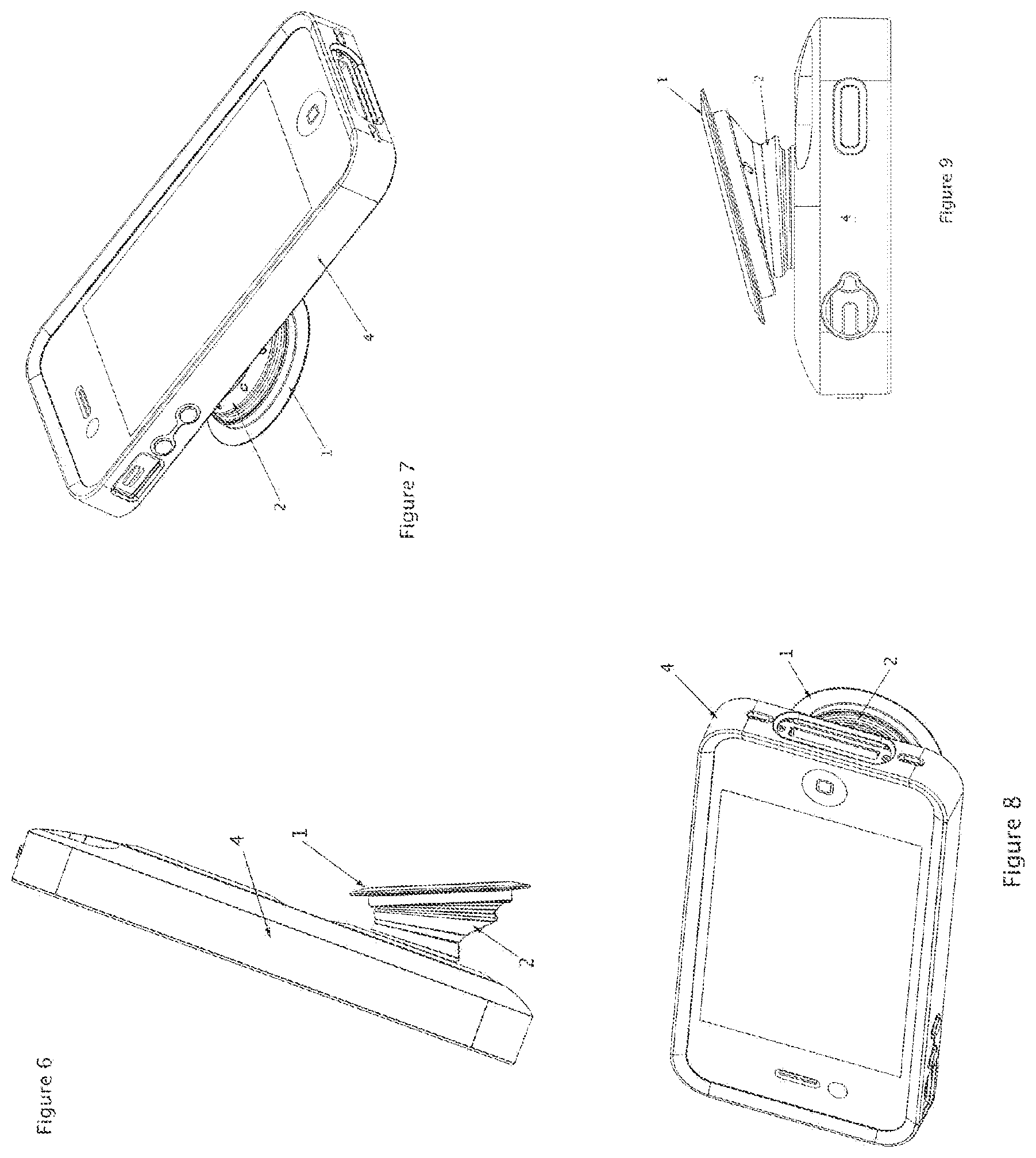 Patent USRE049702 Figure 7 – Extending socket for portable media player