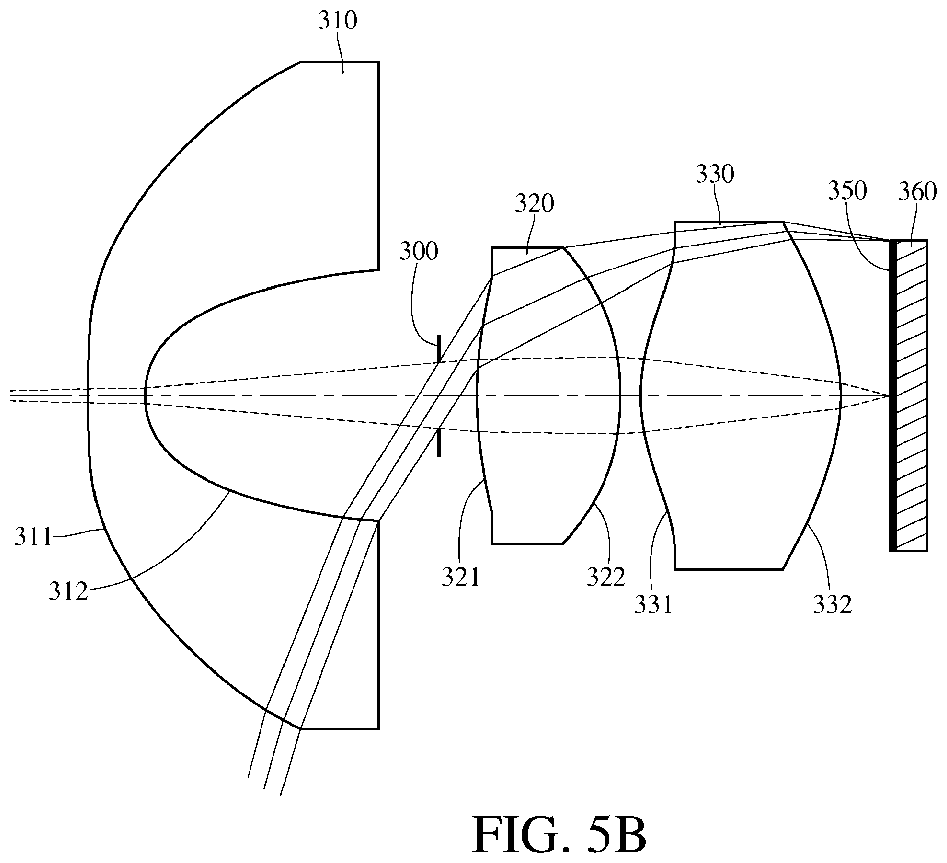 Patent USRE049703 Figure 8 – Compact optical system, image capturing unit and electronic device