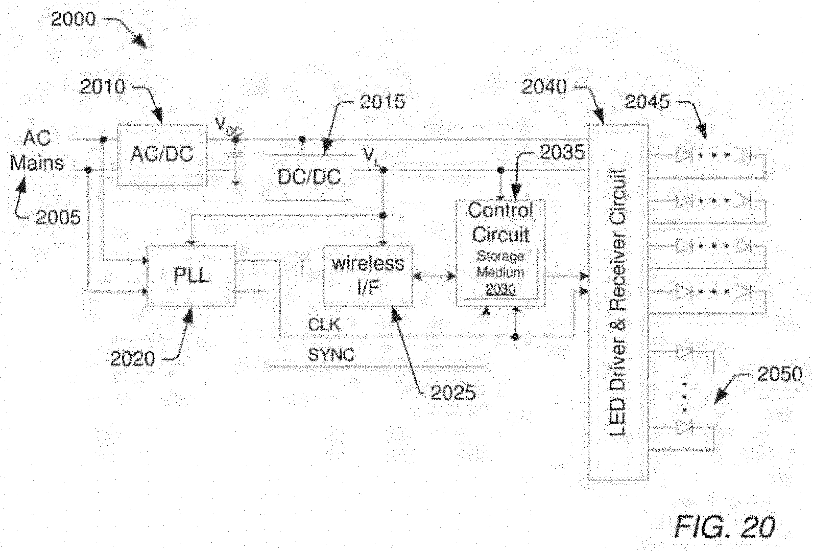 Patent USRE049705 Figure 15 – Interference-resistant compensation for illumination devices using multiple series of measurement intervals