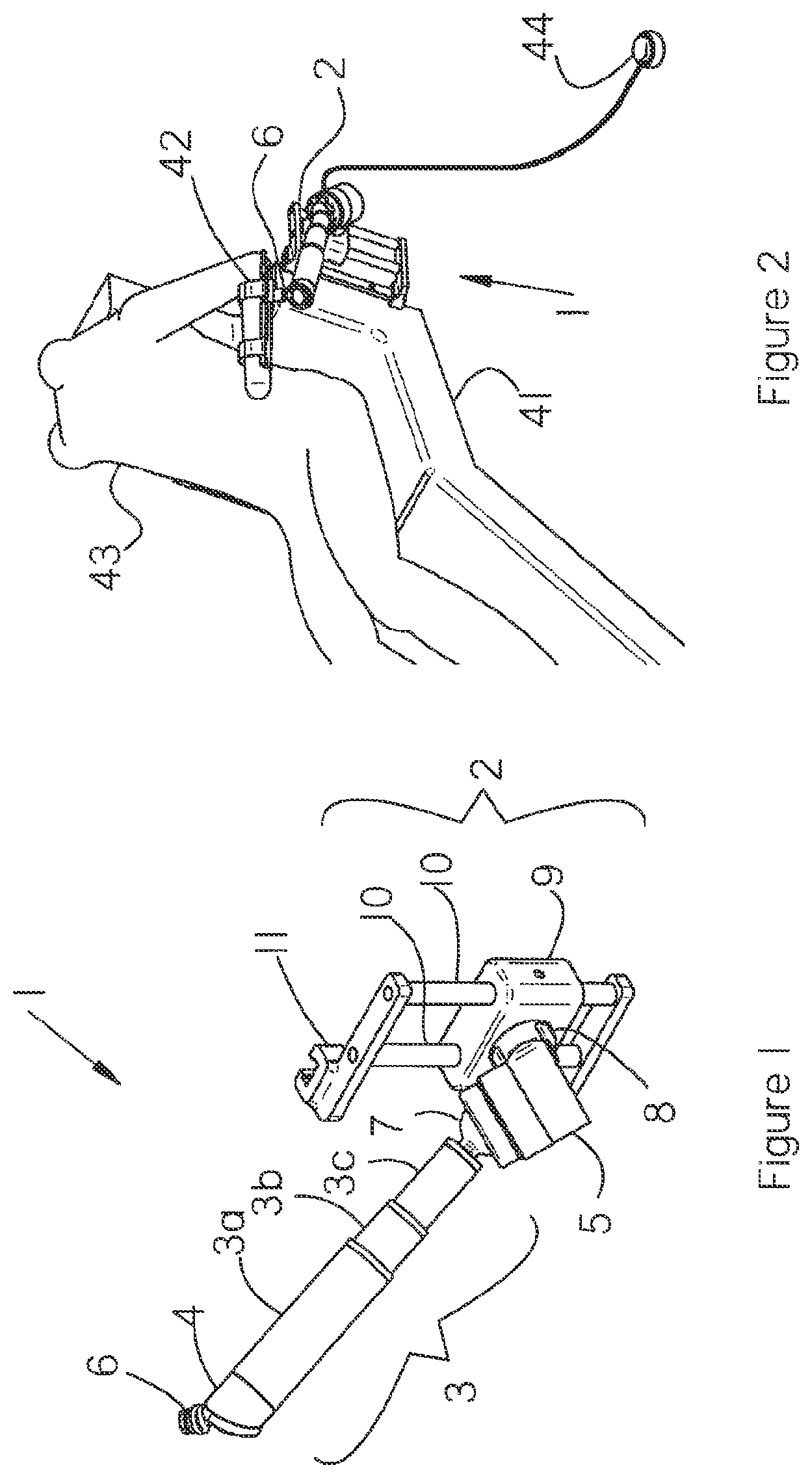 Patent US12090005 Figure 1 – Positioning apparatus for biomedical use