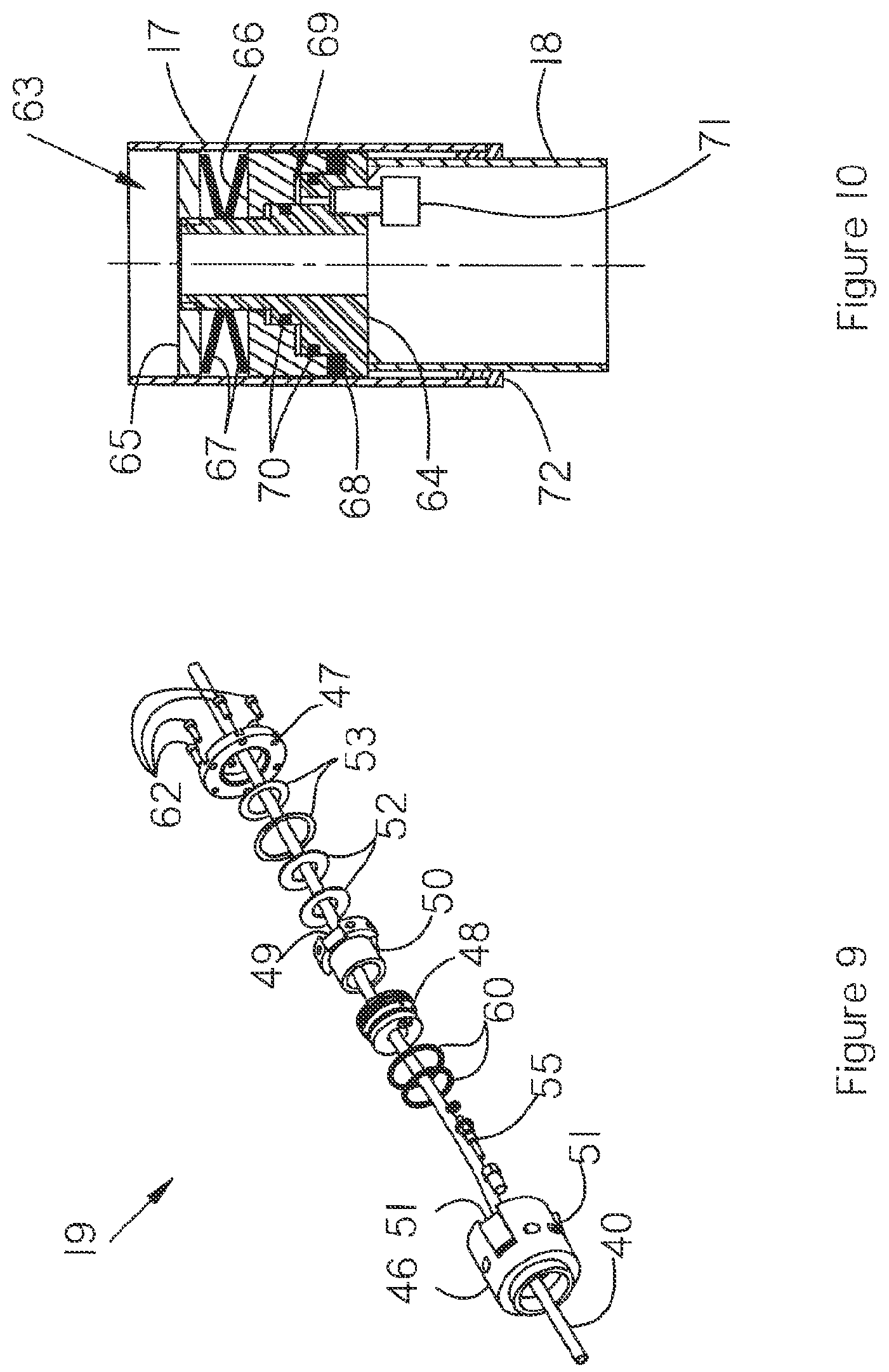 Patent US12090005 Figure 5 – Positioning apparatus for biomedical use