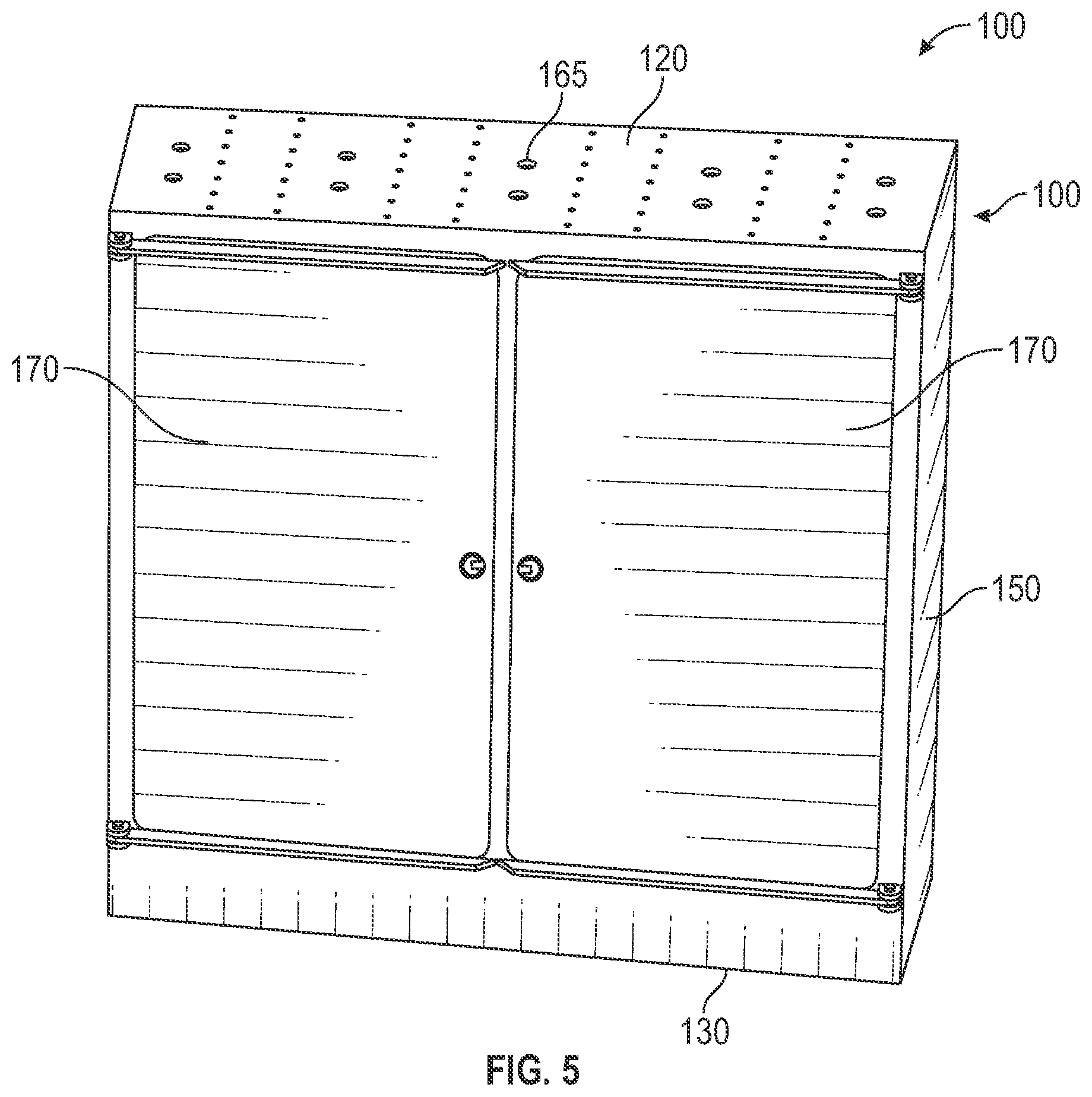 Patent US12090006 Figure 5 – Washing appliance and methods of using
