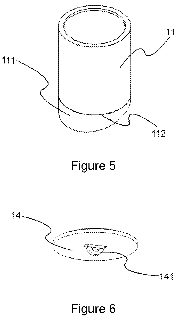 Patent US12090007 Figure 3 – Capped, guided dental implant shield