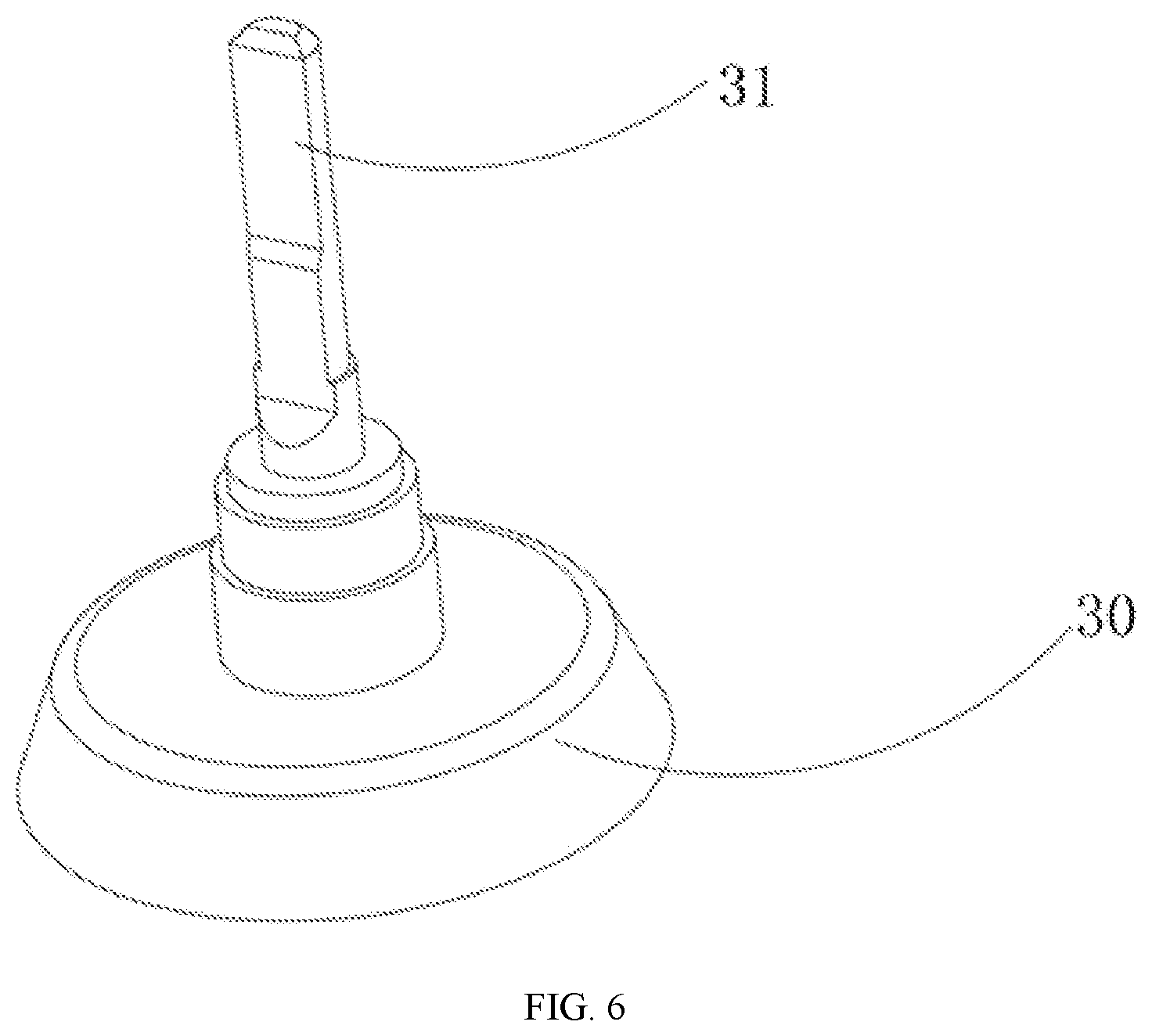 Patent US12090015 Figure 5 – Electric toothbrush replacement head device