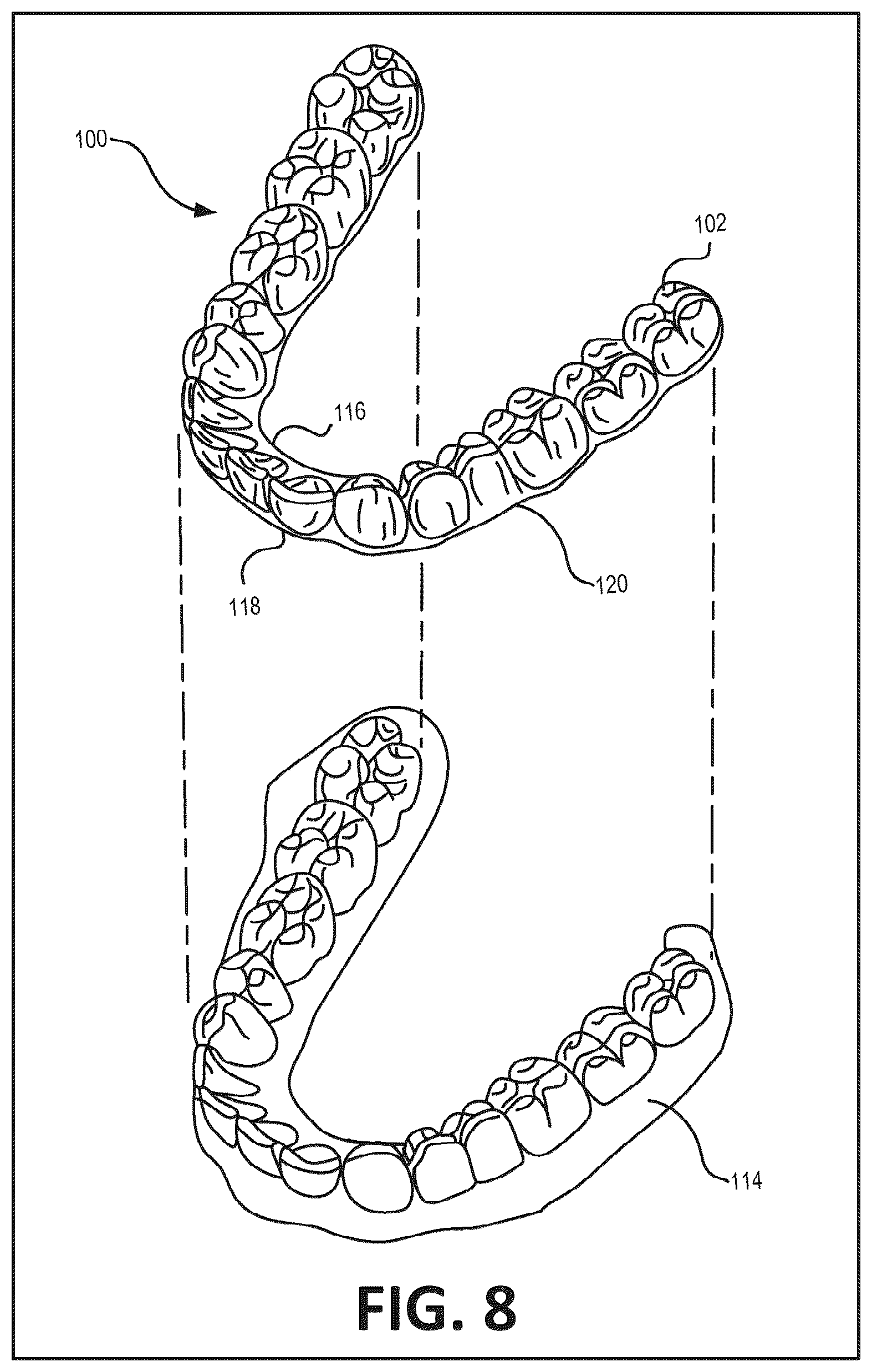 Patent US12090020 Figure 12 – Apparatuses and methods assisting in dental therapies