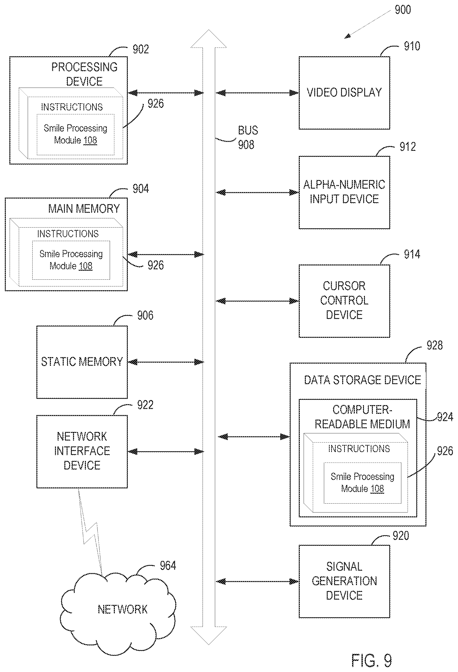 Patent US12090021 Figure 9 – Smile prediction