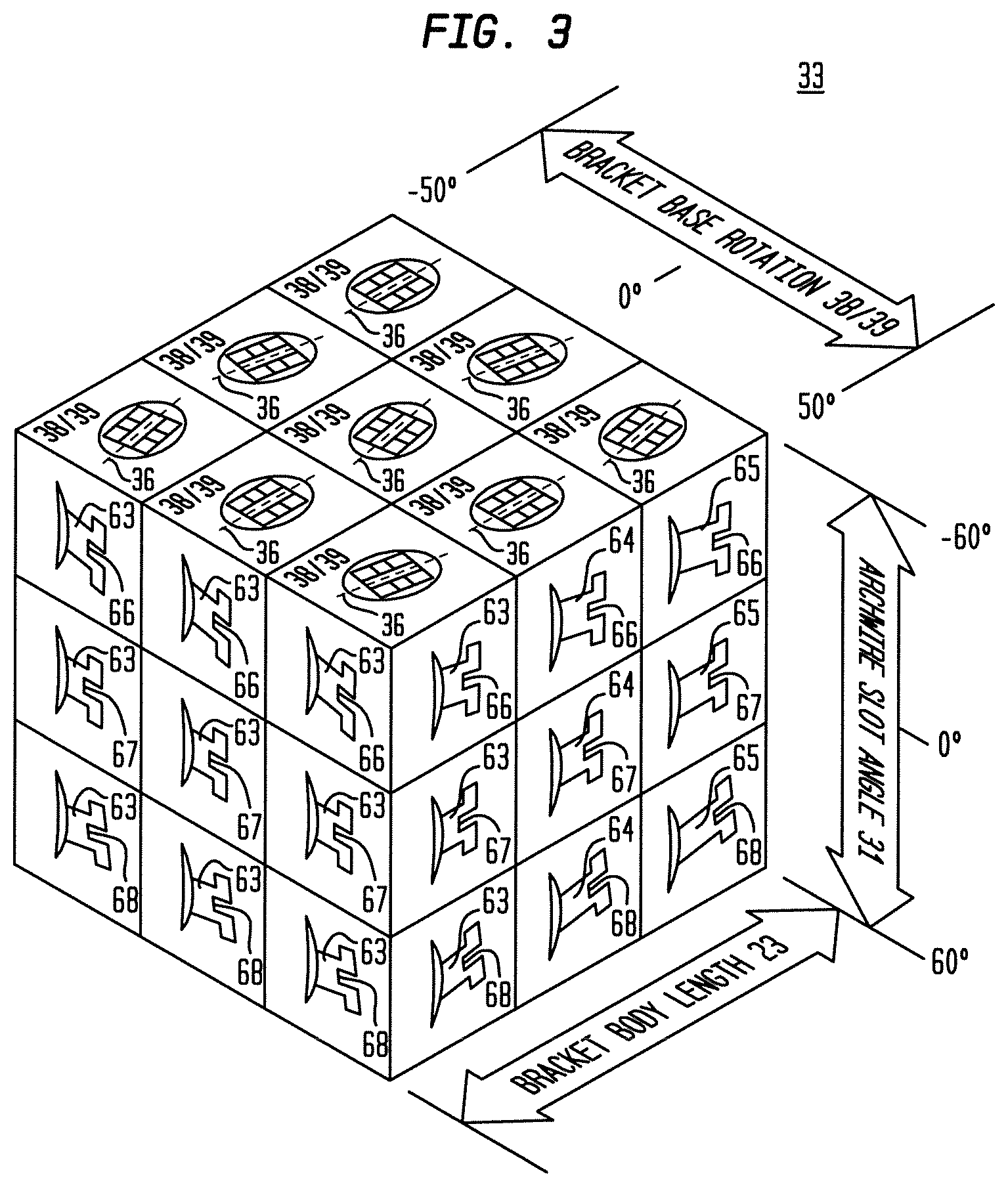 Patent US12090024 Figure 3 – Bracket system