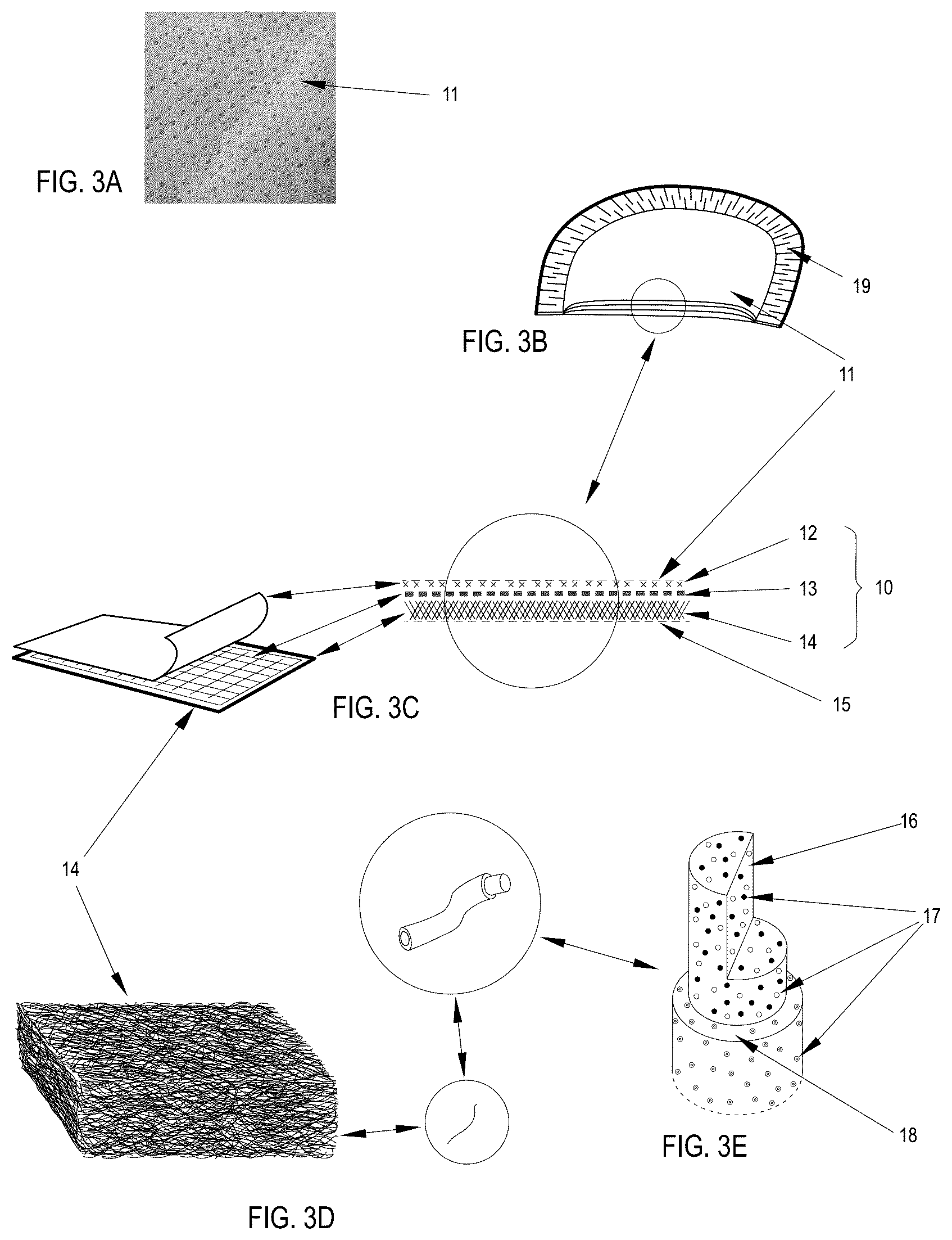 Patent US12090033 Figure 4 – System of pantiliners and menstrual pads