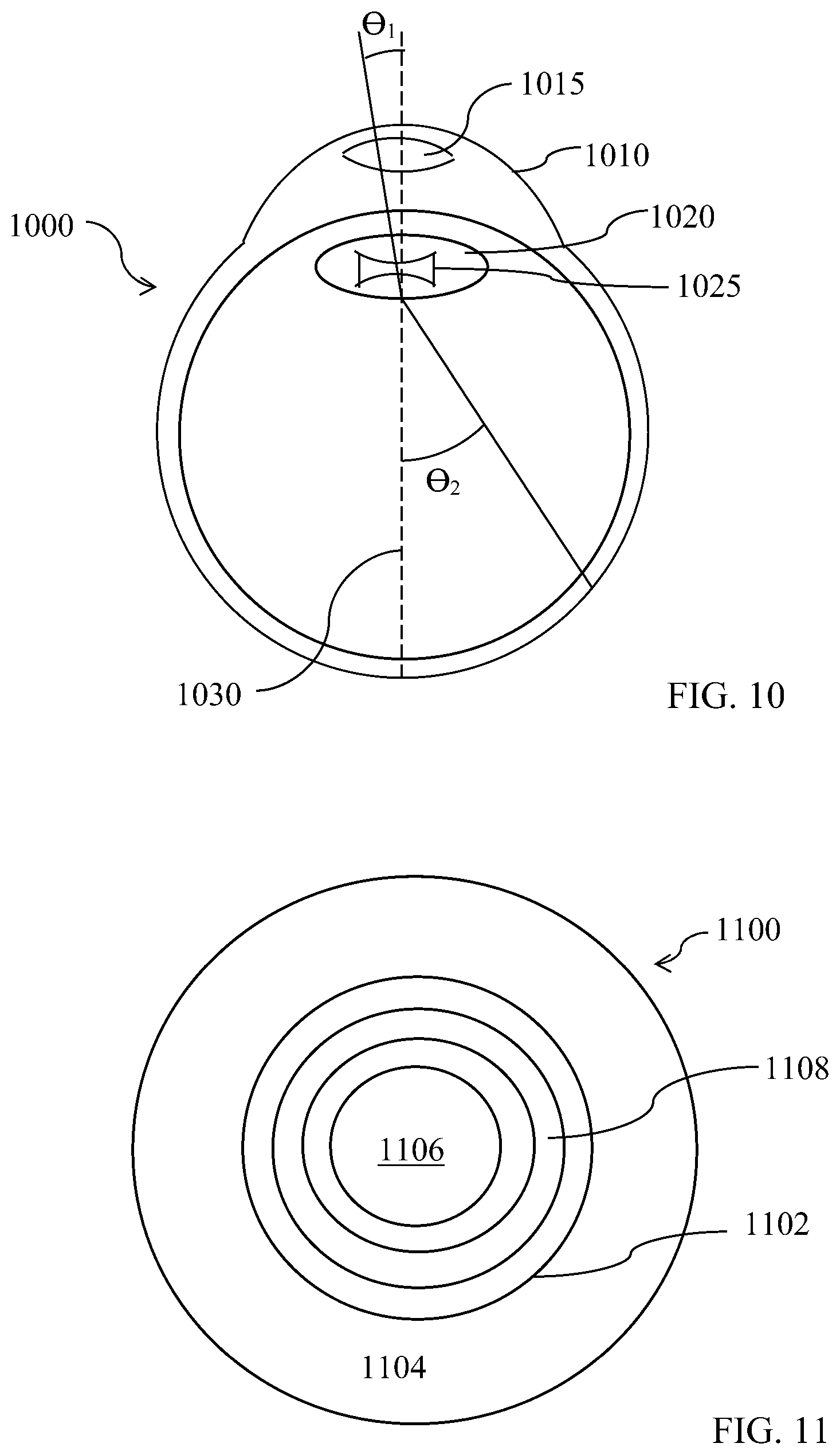 Patent US12090043 Figure 9 – Vision correction with laser refractive index changes