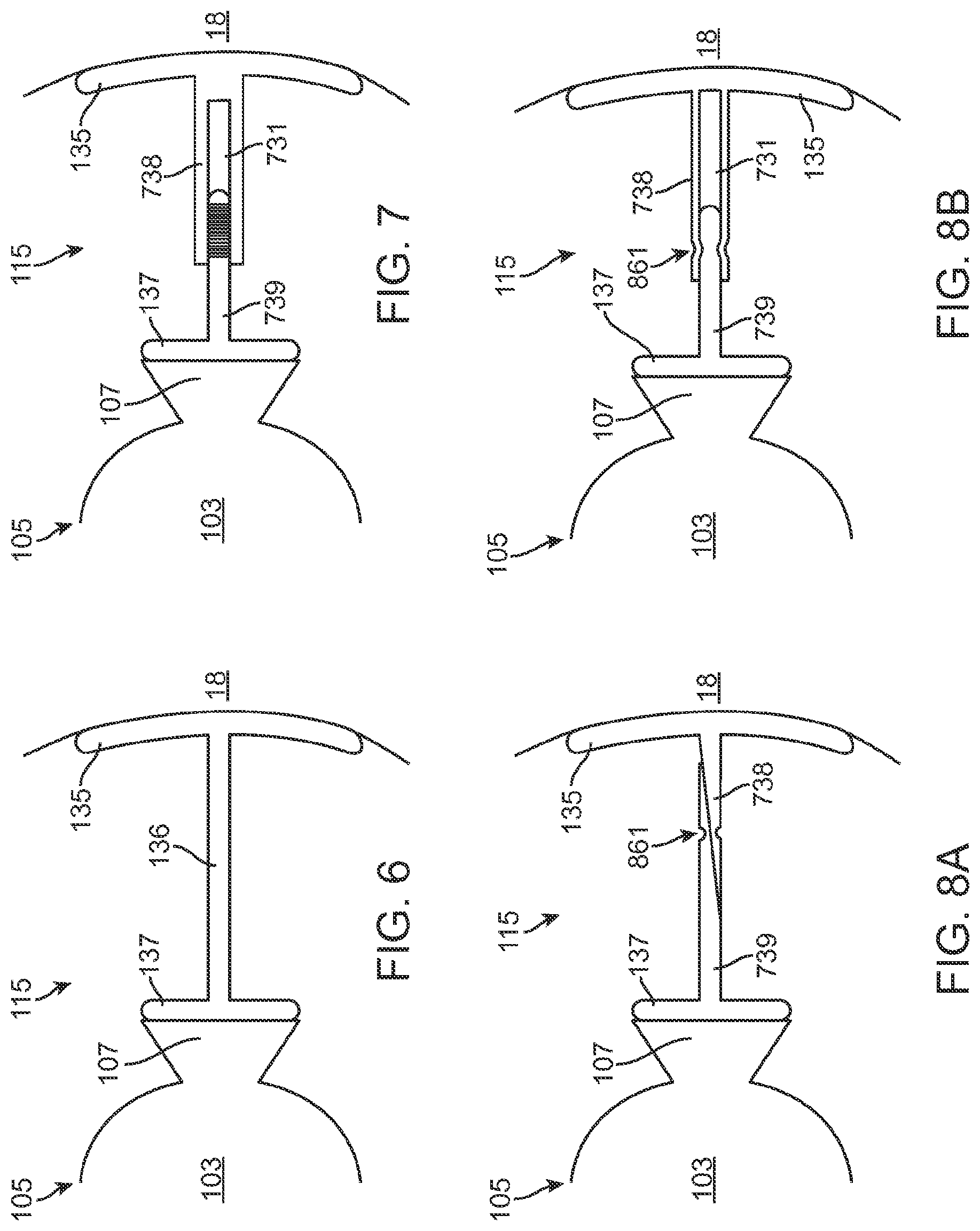 Patent US12090044 Figure 8 – Accommodating intraocular lens