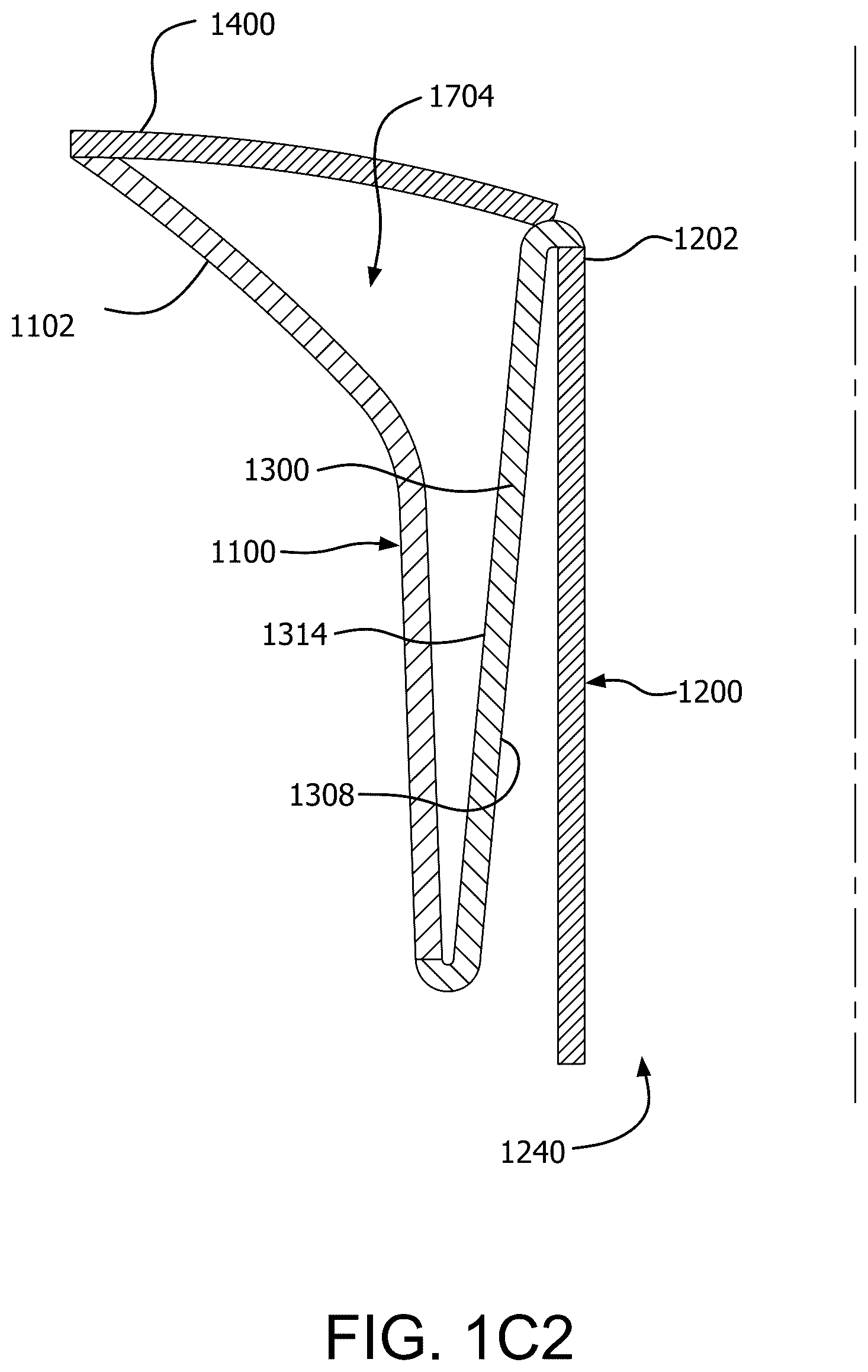 Patent US12090046 Figure 6 – Telescoping prosthetic valve with retention element