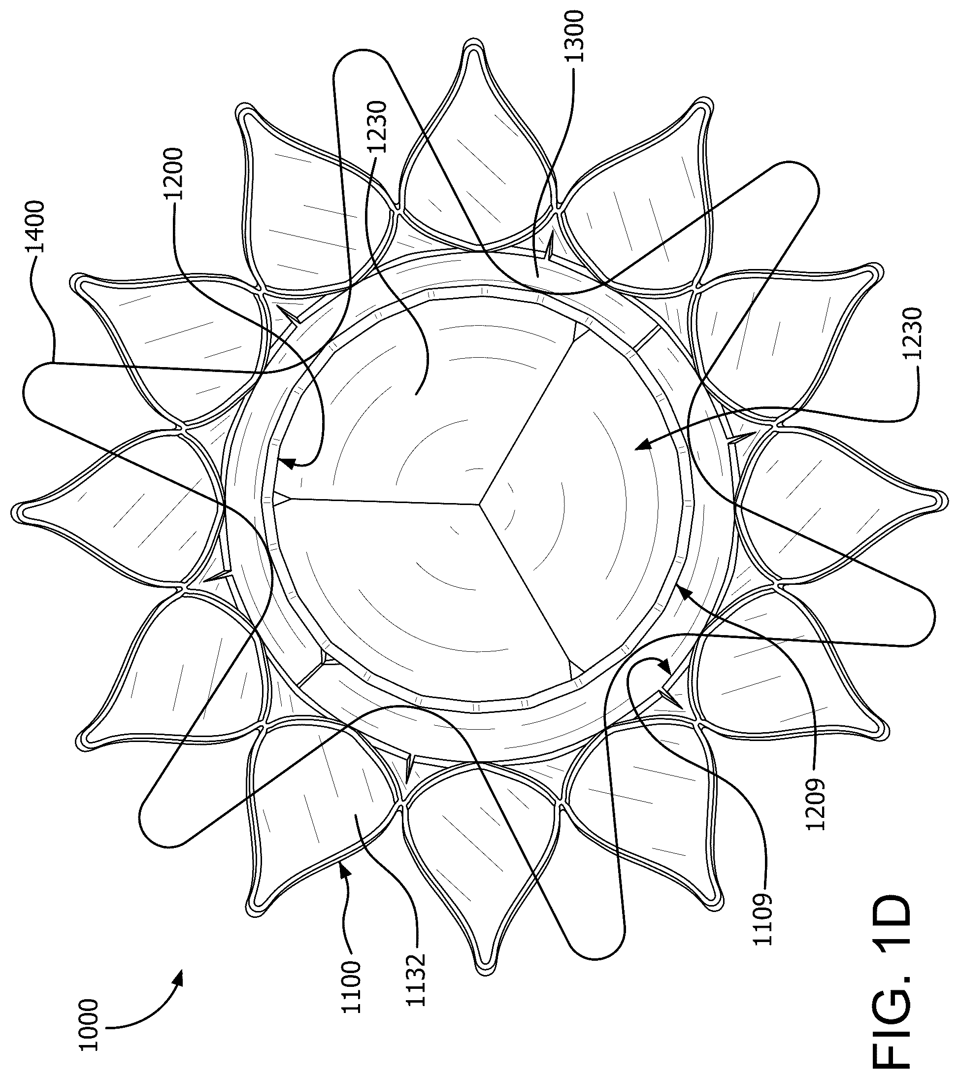 Patent US12090046 Figure 7 – Telescoping prosthetic valve with retention element
