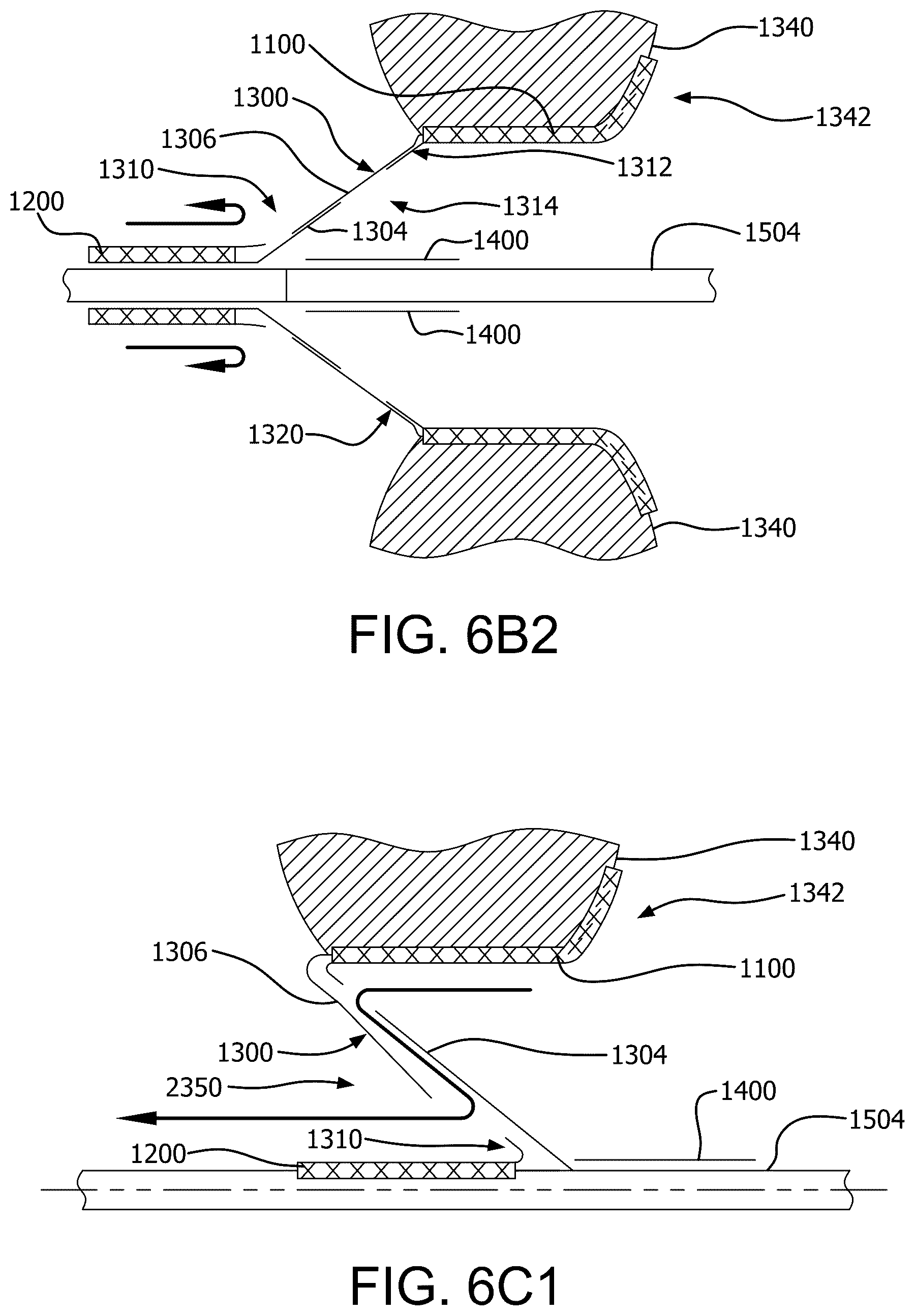 Patent US12090046 Figure 19 – Telescoping prosthetic valve with retention element