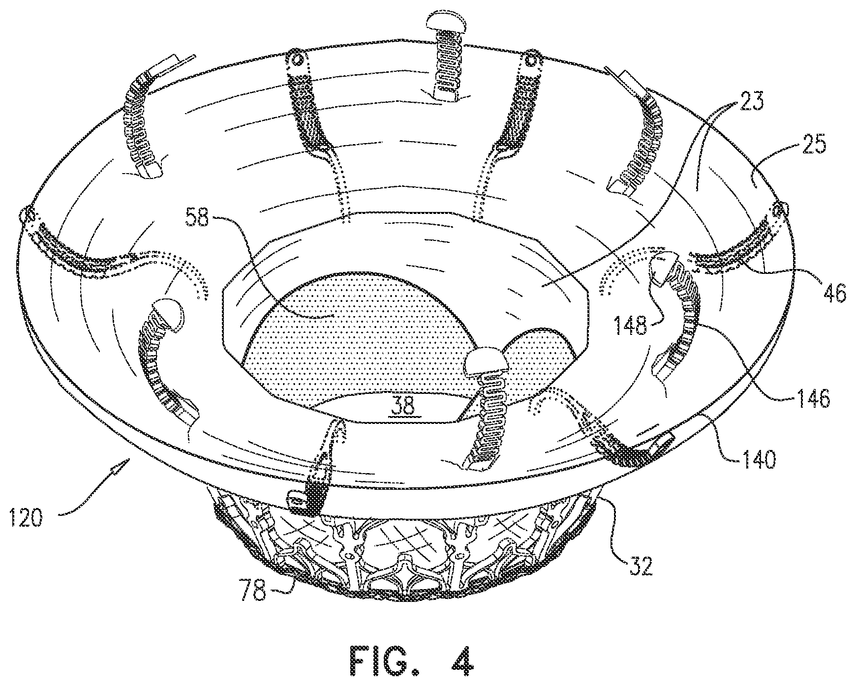 Patent US12090048 Figure 8 – Prosthetic heart valve