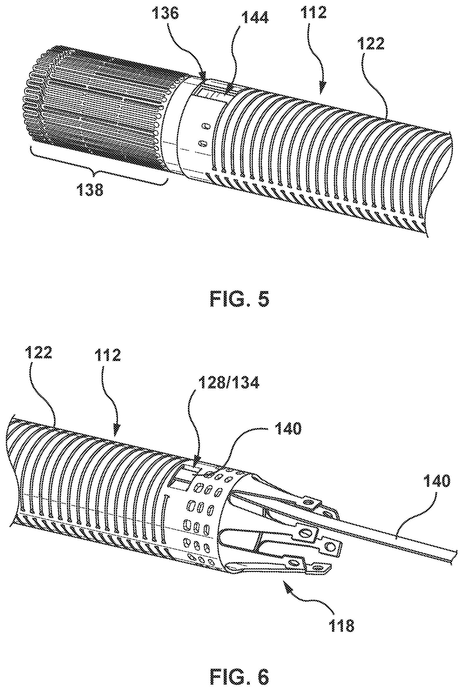 Patent US12090051 Figure 5 – Delivery device having a capsule for delivering a prosthesis and a pull wire for steering the capsule