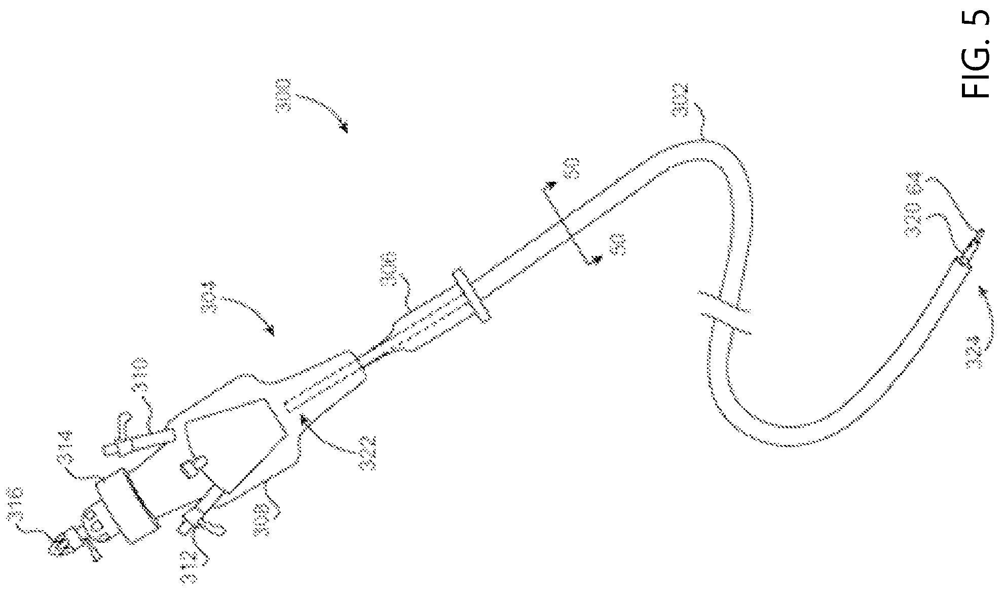 Patent US12090053 Figure 5 – Medical device delivery system with locking system