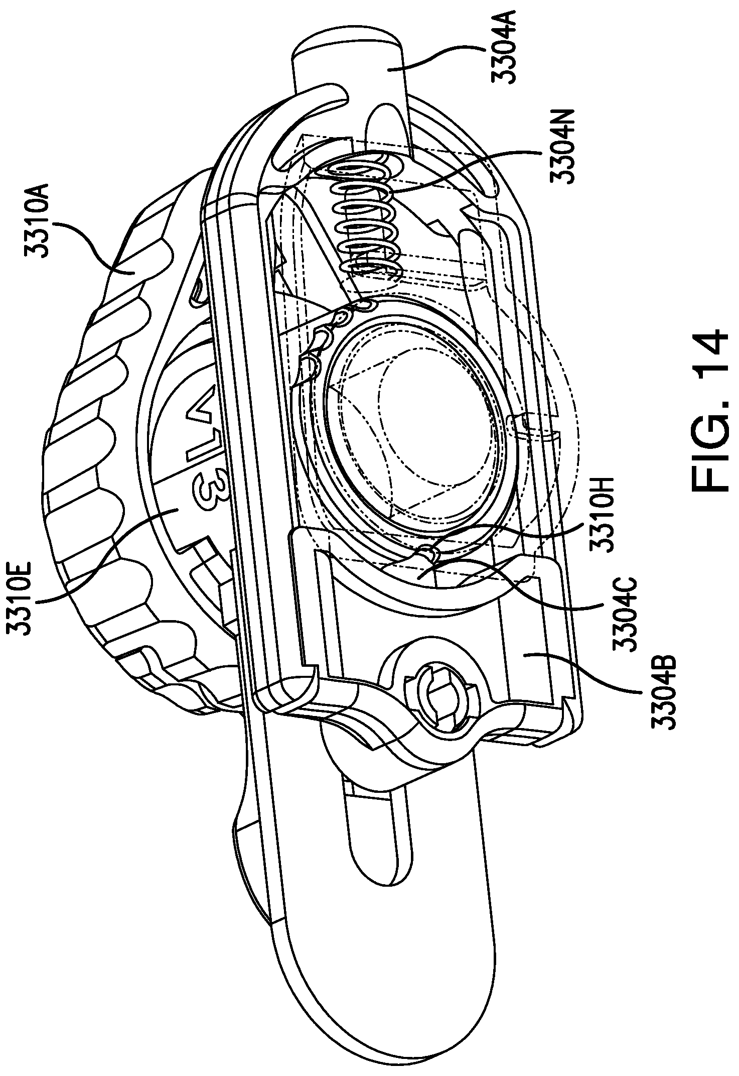Patent US12090053 Figure 15 – Medical device delivery system with locking system