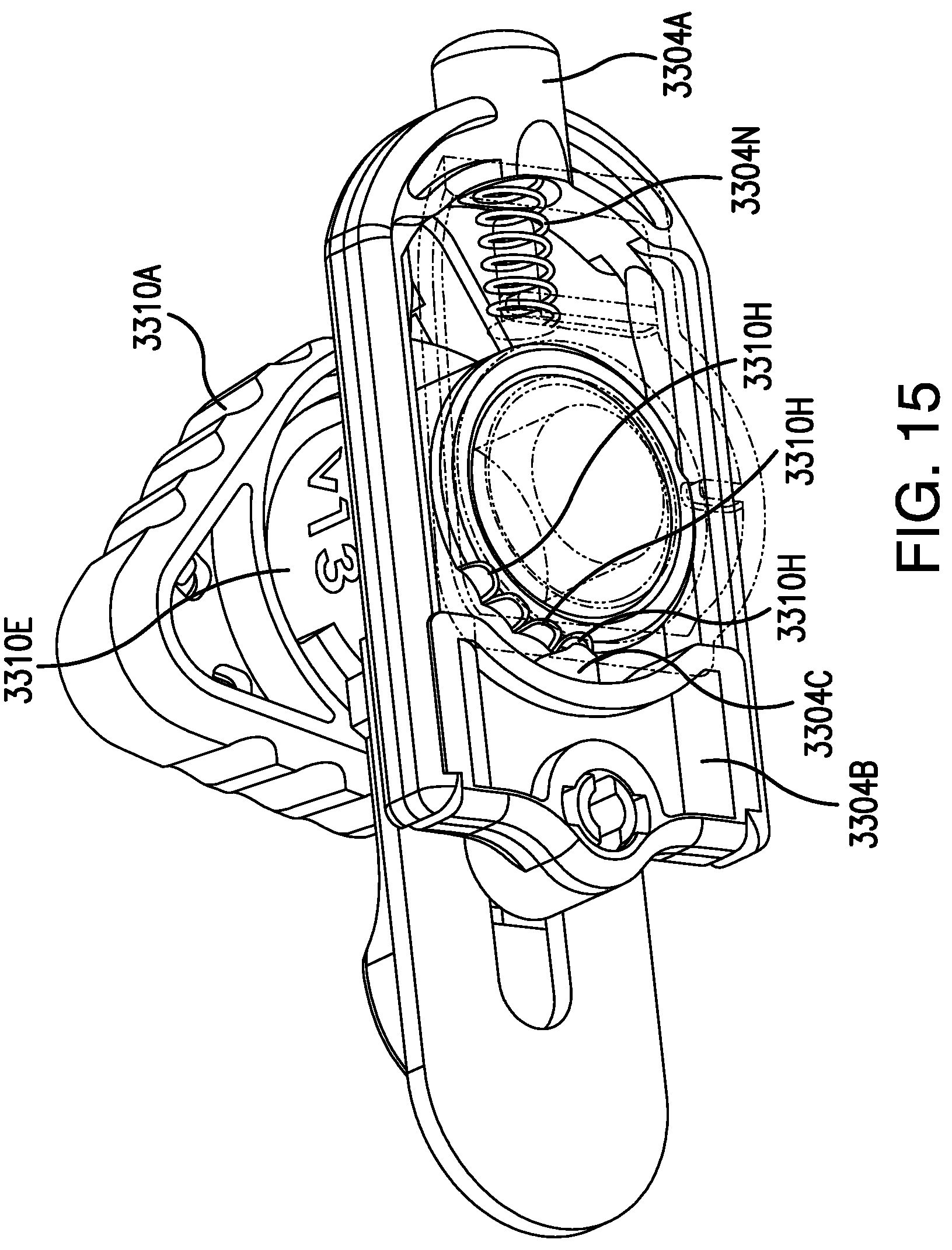 Patent US12090053 Figure 16 – Medical device delivery system with locking system
