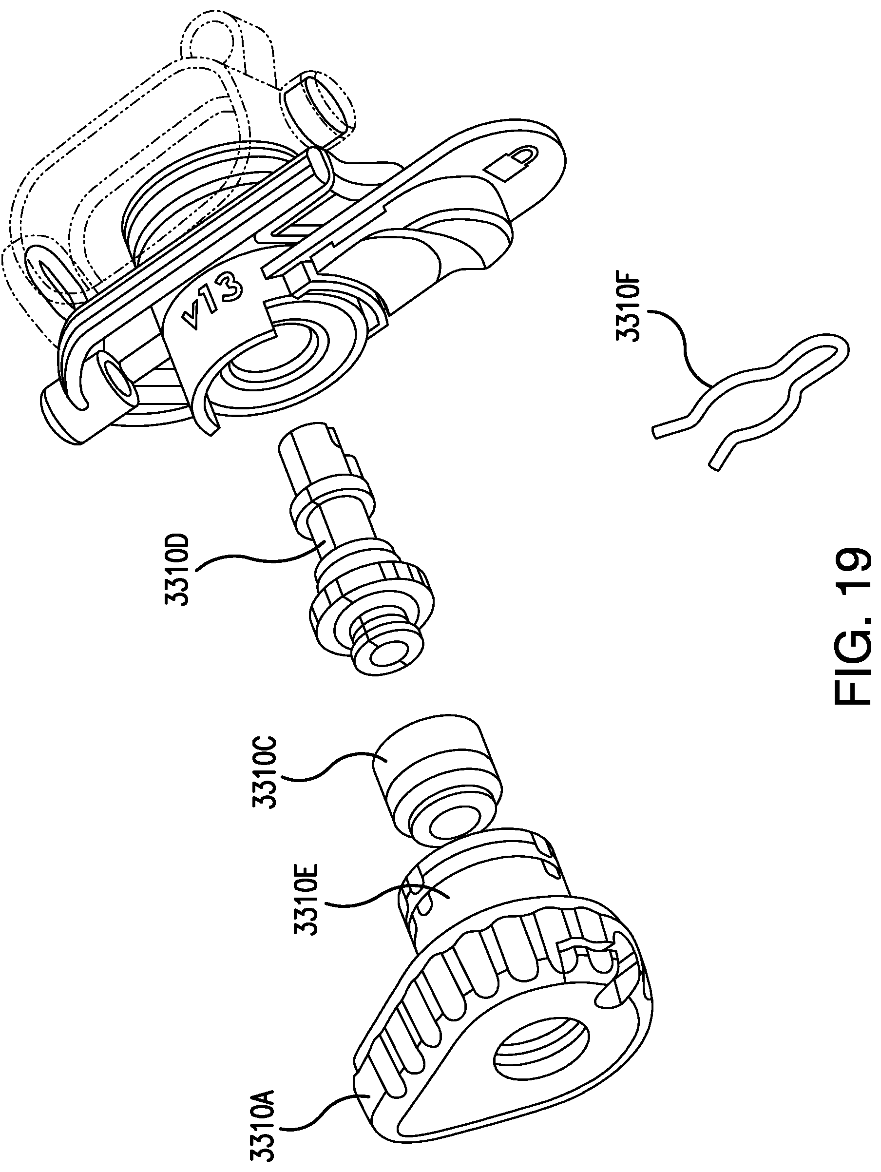 Patent US12090053 Figure 20 – Medical device delivery system with locking system