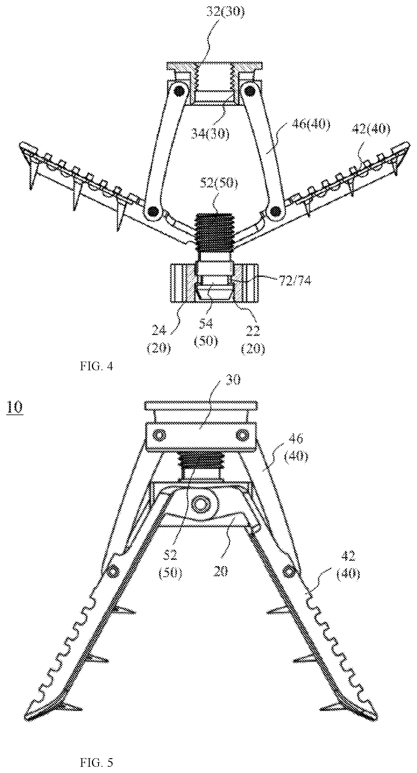 Patent US12090055 Figure 3 – Clamping instrument